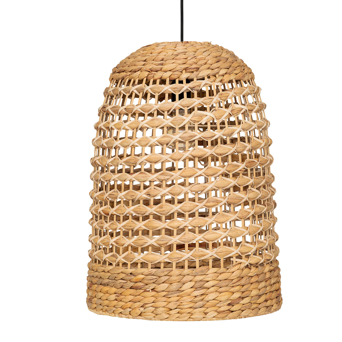 Hanging lamp "Sand" Rattan, d.37 cm