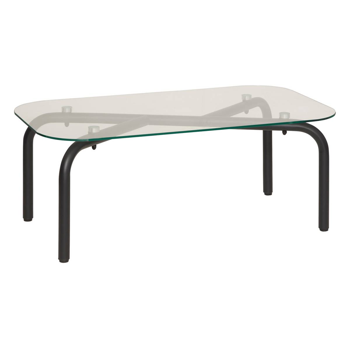 Coffee Table "Hecate" Black, 110x60 cm