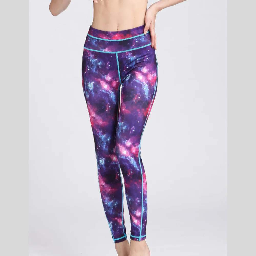 Printed Active High Waist Leggings - ZKZOOK