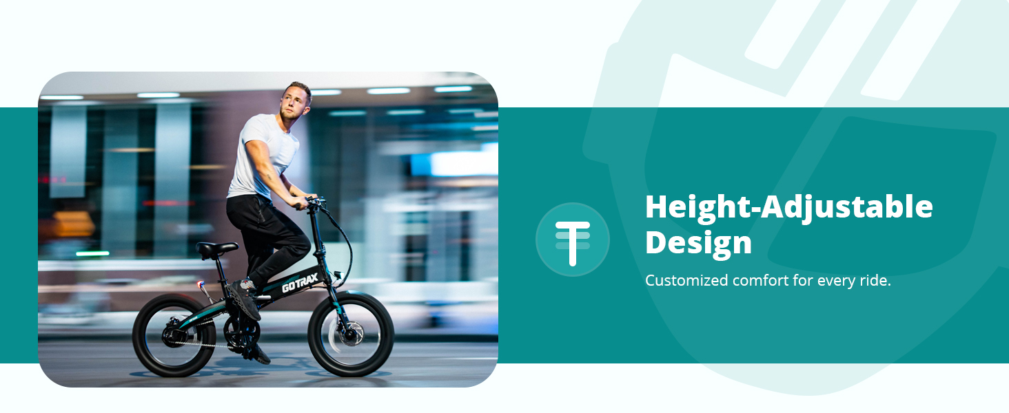 Selle réglable pour vélo électrique