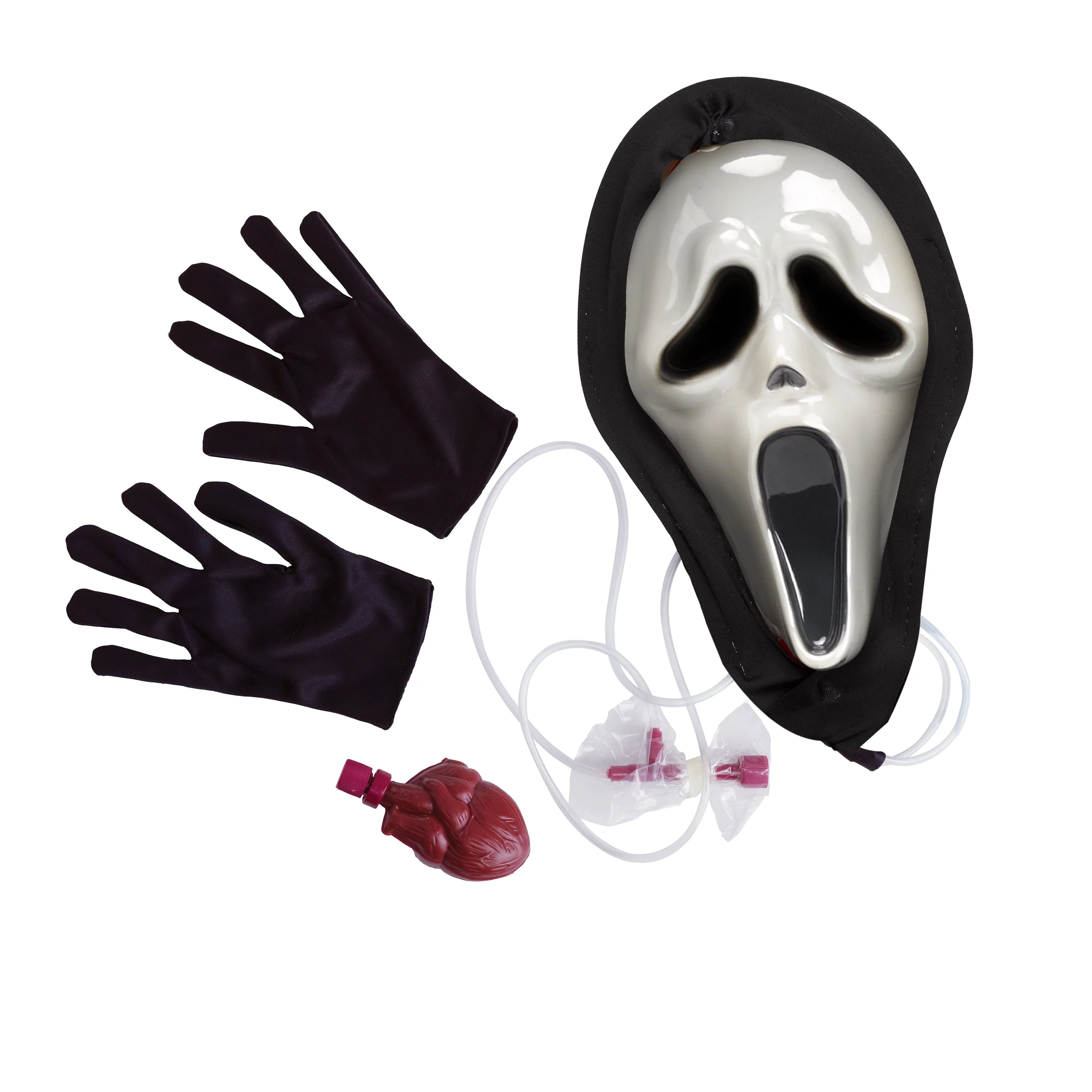 Officially Licensed Bleeding Ghost Face Halloween Costume for Children, by Fun World - Image 5 Officially Licensed Bleeding Ghost Face Halloween Costume for Children, by Fun World - Image 5