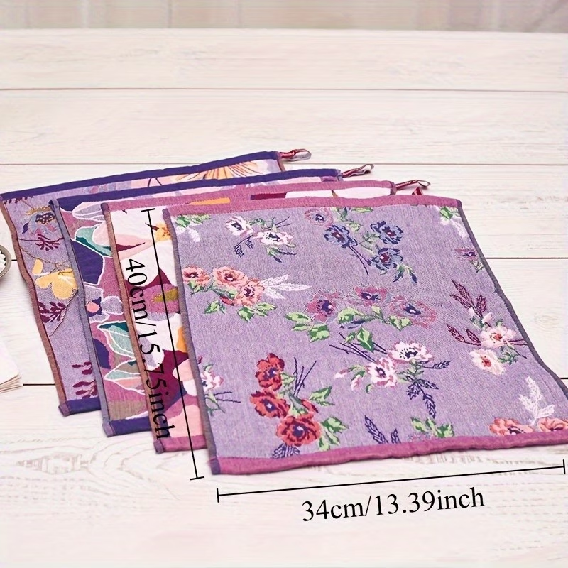 Printed Towel, Soft and Skin-friendly, Absorbent Face Towel for Makeup Removal, Shower