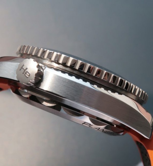 Replica Omega OMF Planet Ocean Master Chronometer SS Black/Orange Bezel Black Dial Nylon A9900 - Top club