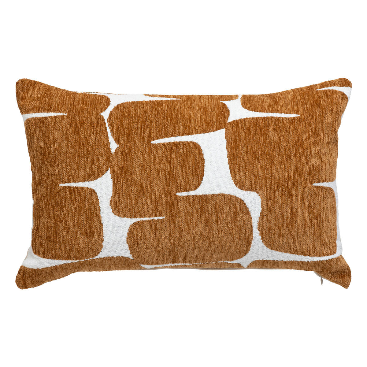 Cushion cover, chenille "Jeni" Brown, 50x30 cm