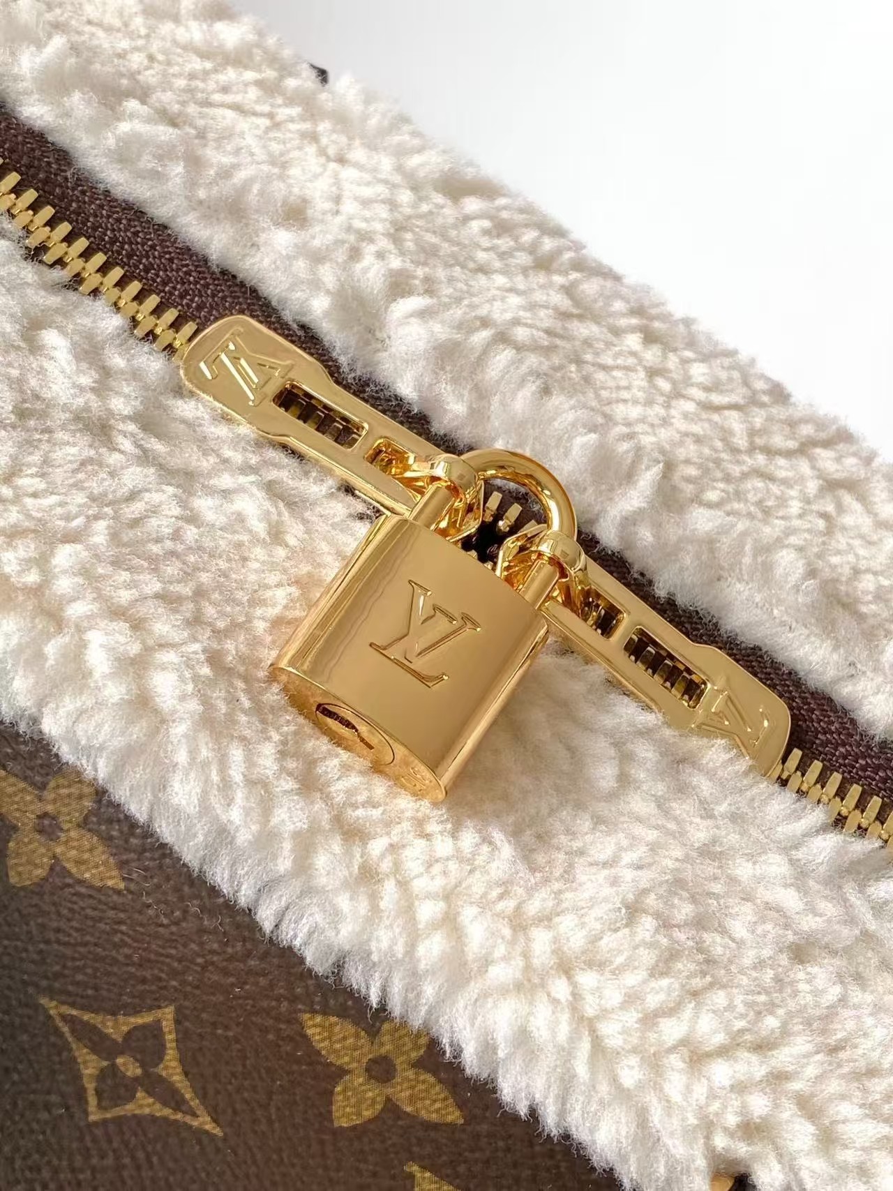 Louis Vuitton Speedy Soft 30 Teddy HandBag1:1High-quality replica