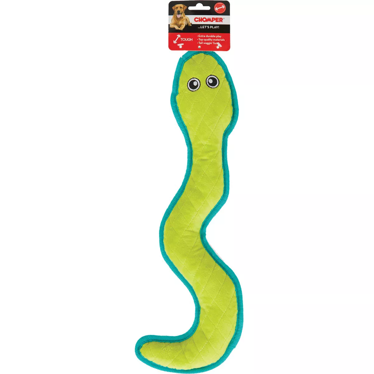 Boss Pet Chomper Snake Dog Toy