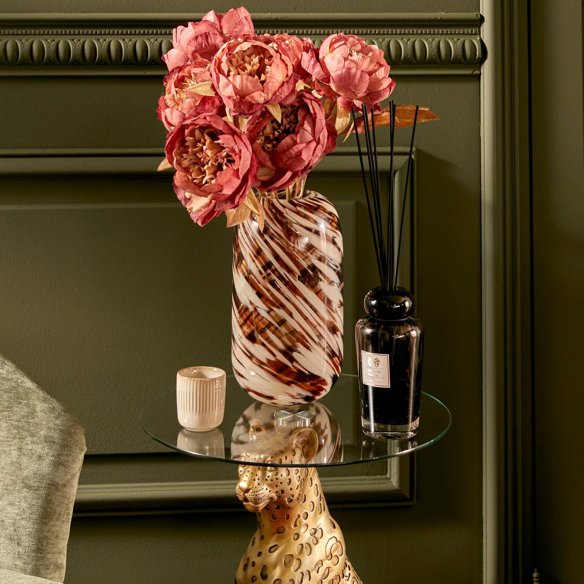 Vase "Arvo Multicolored, H.26 cm