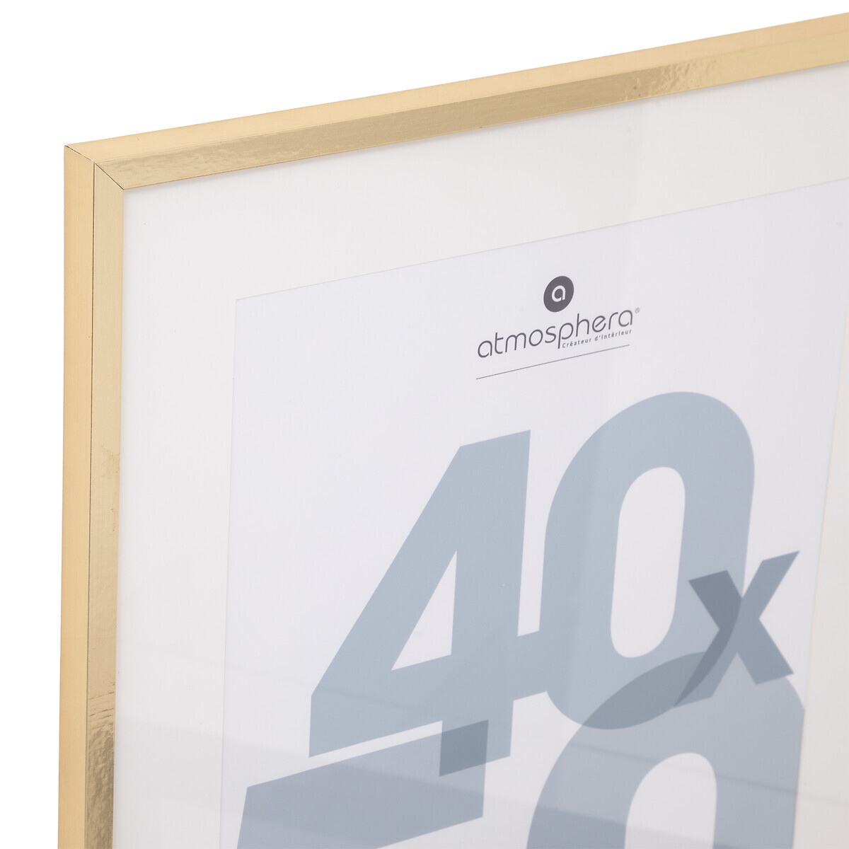 Photo frame"Manu" Golden, 40x50 cm