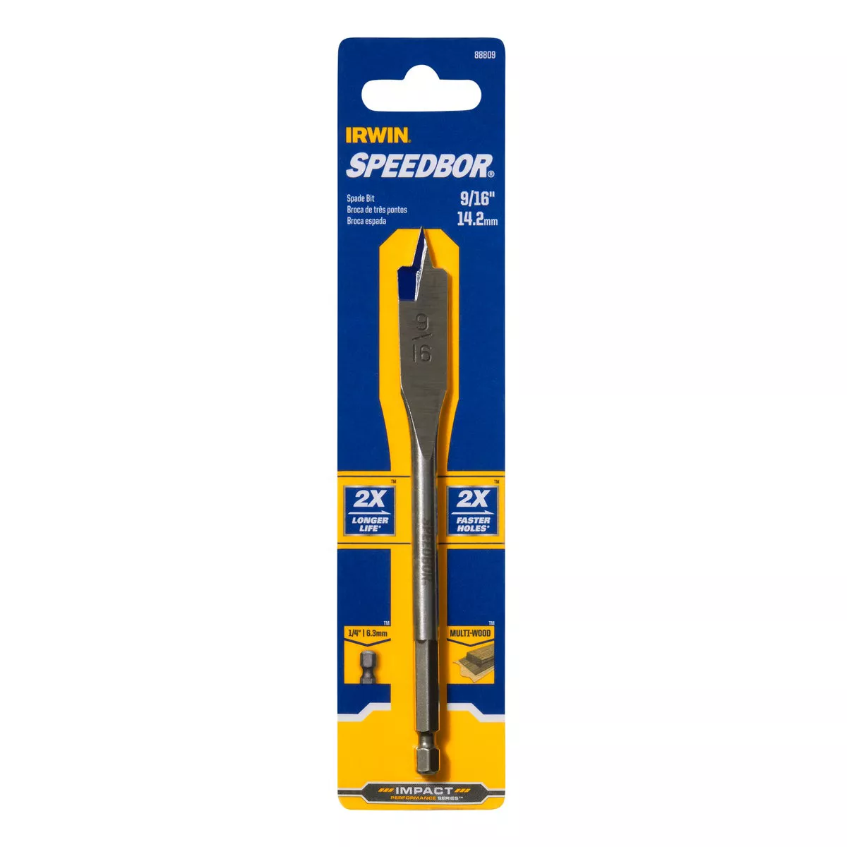 Irwin Speedbor 9/16 In. x 6 In. Spade Bit