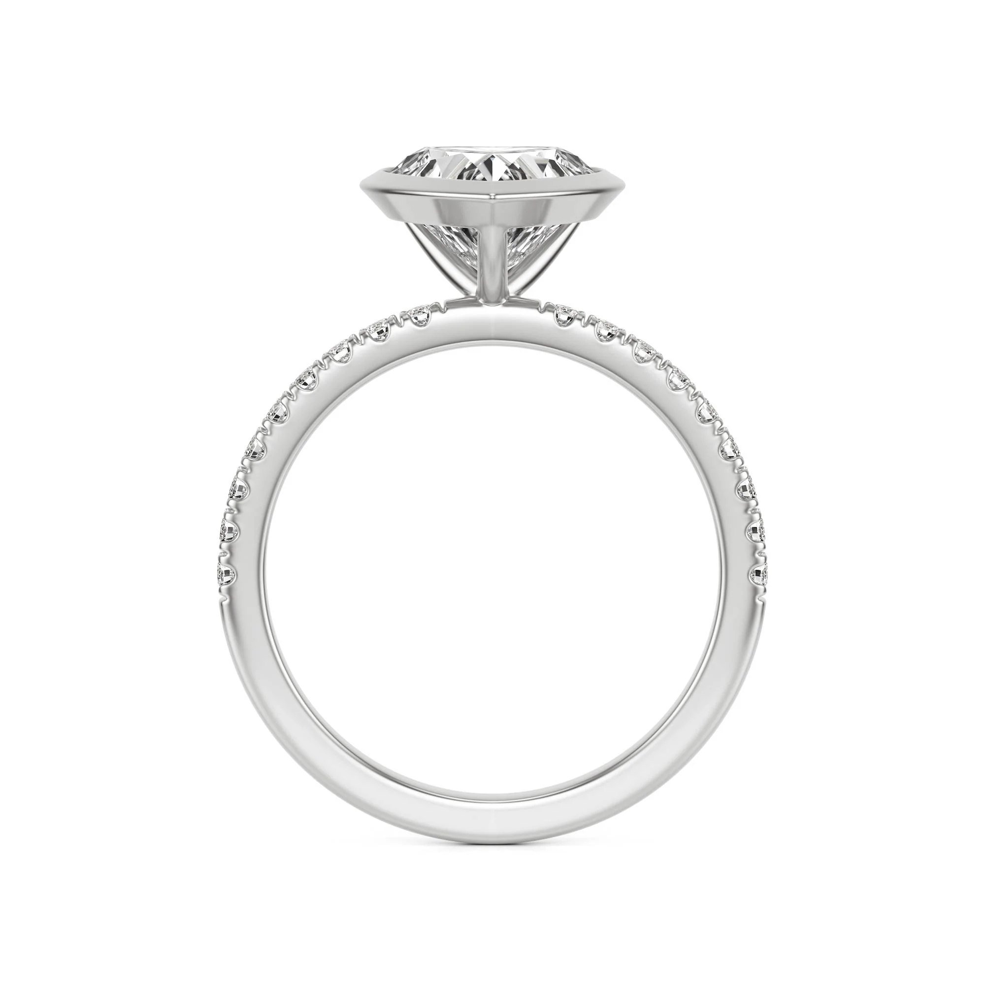 The Heart Bezel Pavé