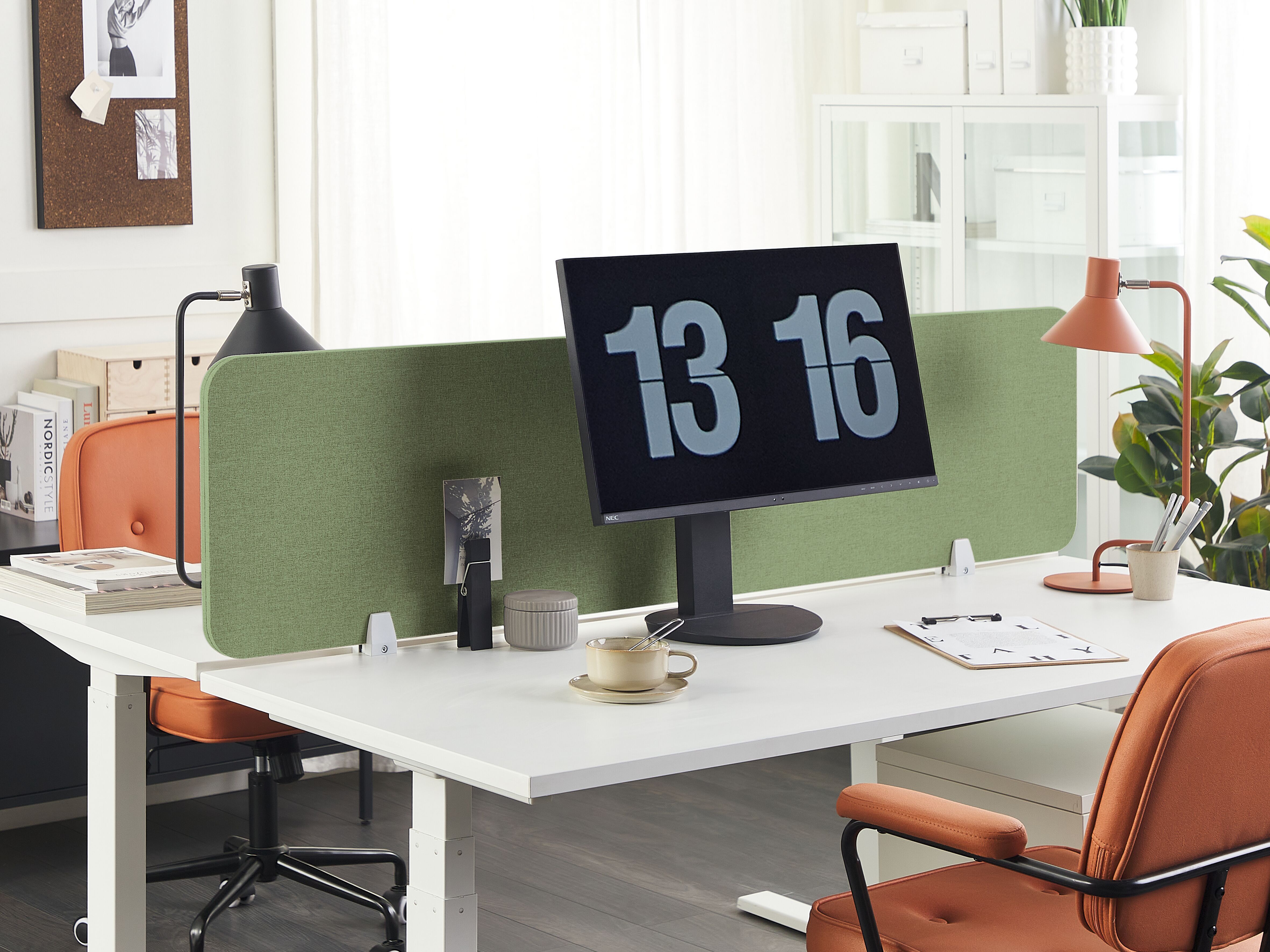 Desk Screen WALLY Green
