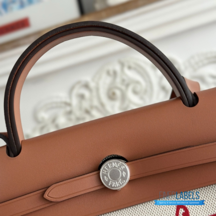 Hermès Herbag Zip 31 Bag | 31x25x10 cm | Luxury Canvas & Leather Shoulder Bag for Women | Spacious Everyday Hermès Tote1:1High-quality replica