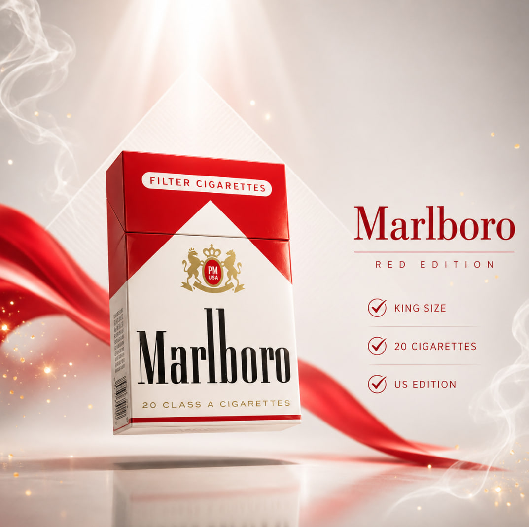 Marlboro (Hard Red) US Edition （10-Pack Carton）