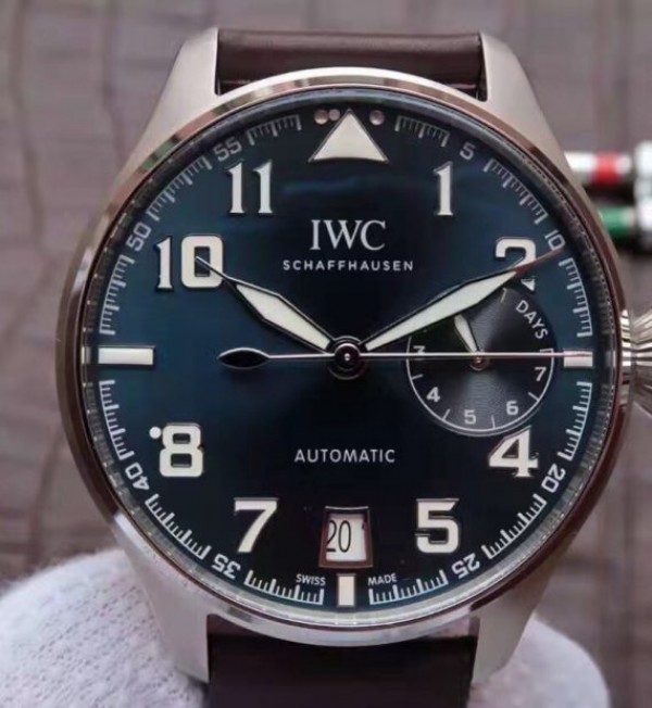 Replica IWC ZF Big Pilot IW500908 Le Petit Prince Leather Strap - Top club