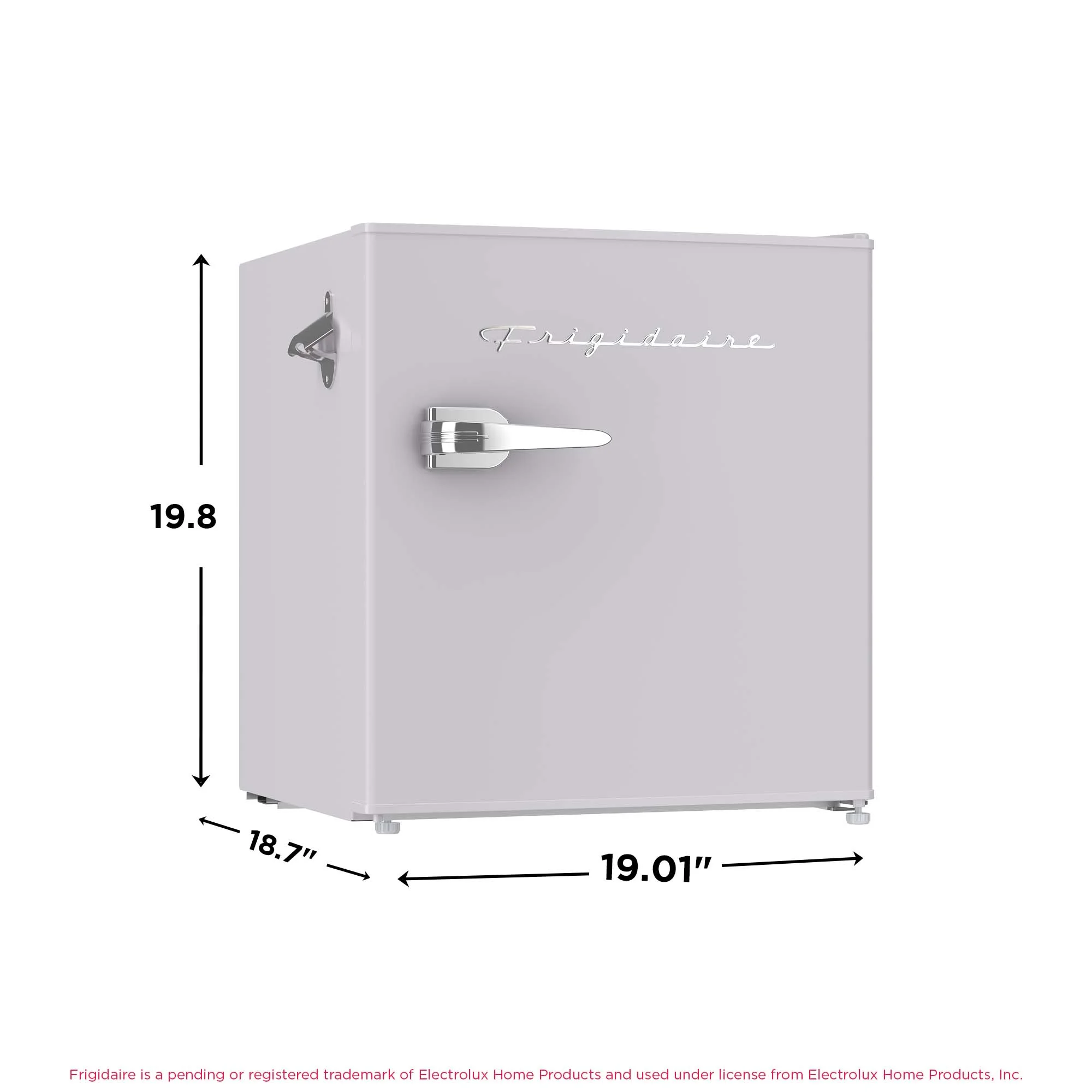 Frigidaire 1.6 Cu ft. Retro Compact Refrigerator with Side Bottle Opener, Coral - Image 32
