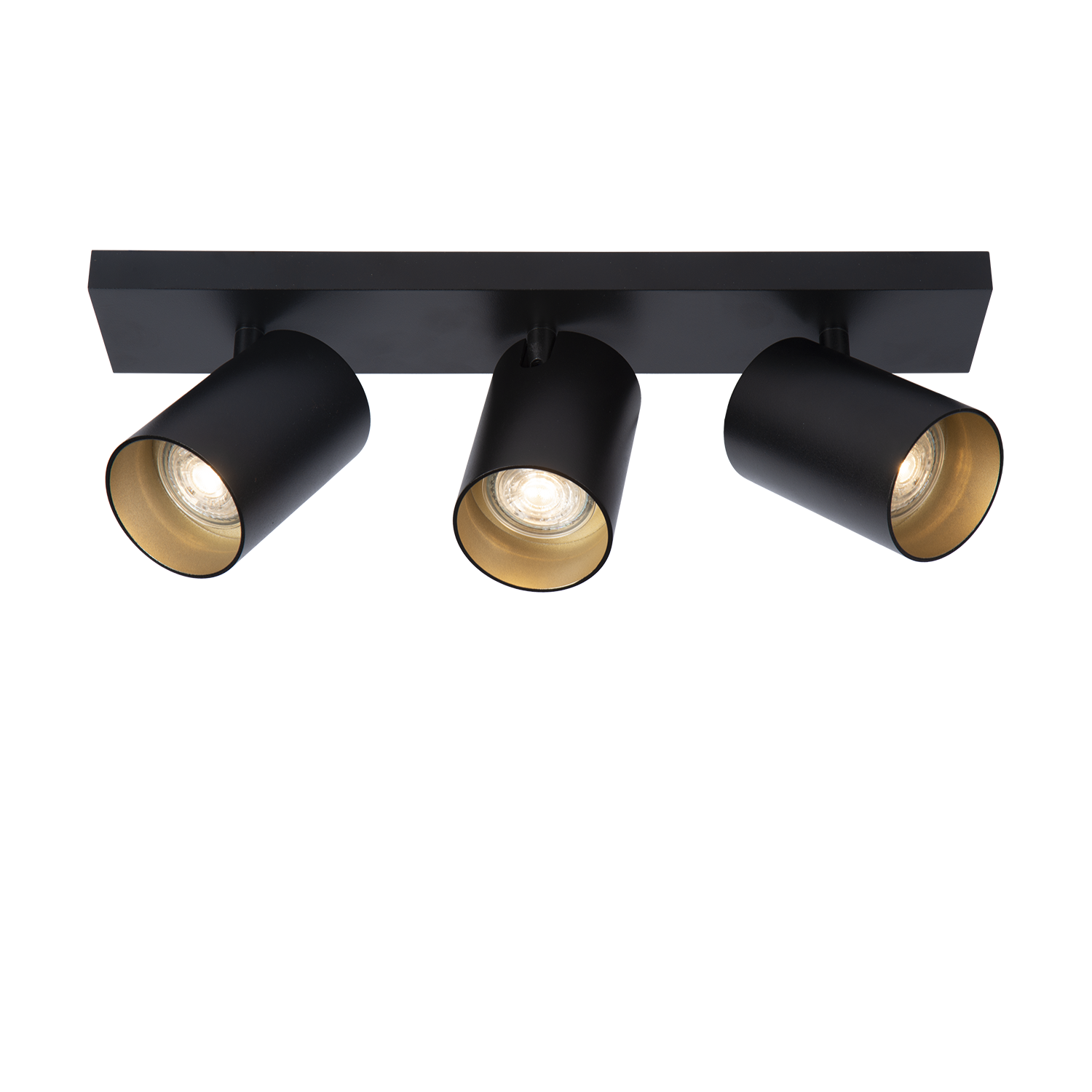 Atmooz Plafondlamp Nuo 3 - Opbouwspot Metaal Zwart