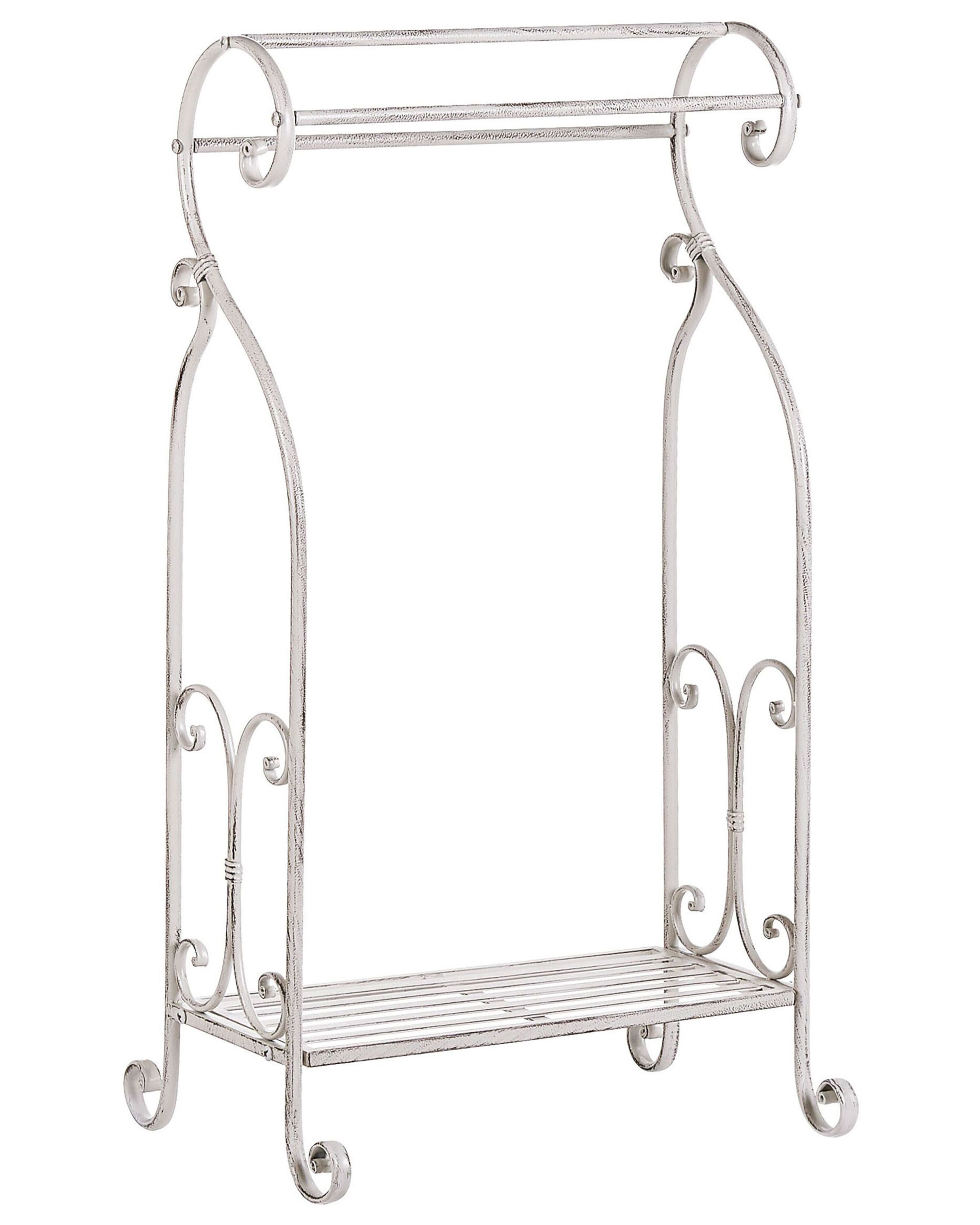 Towel Stand LINARES Metal White