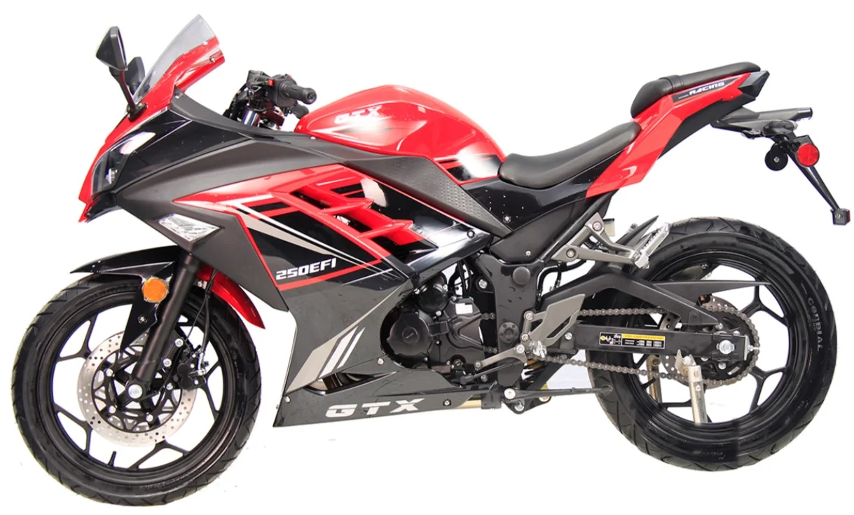 Vitacci GTX-250 Motorcycle Manual 5 Speed(Red) - Image 4