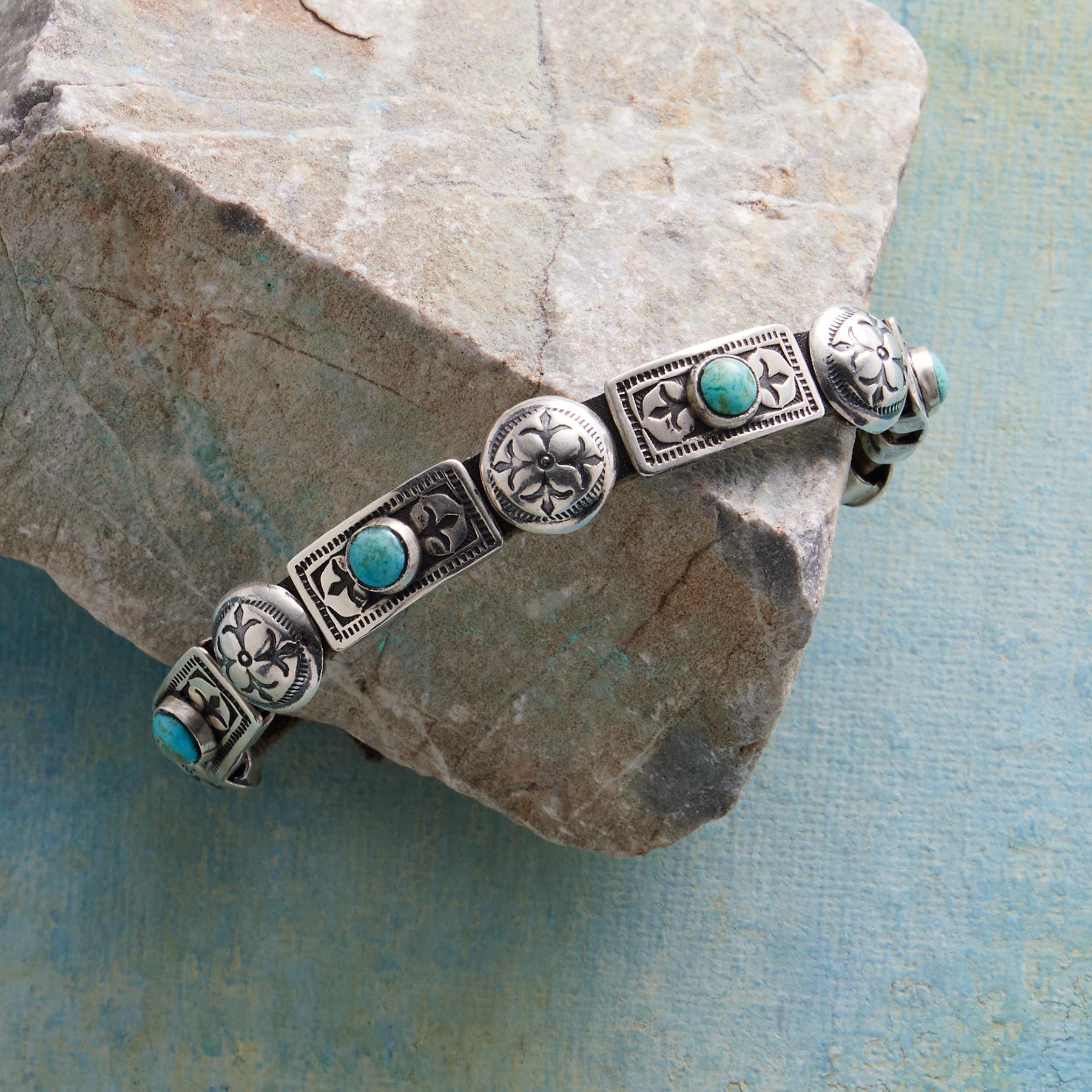 Fleur De Lys Concho Bracelet - Sundance Clothing