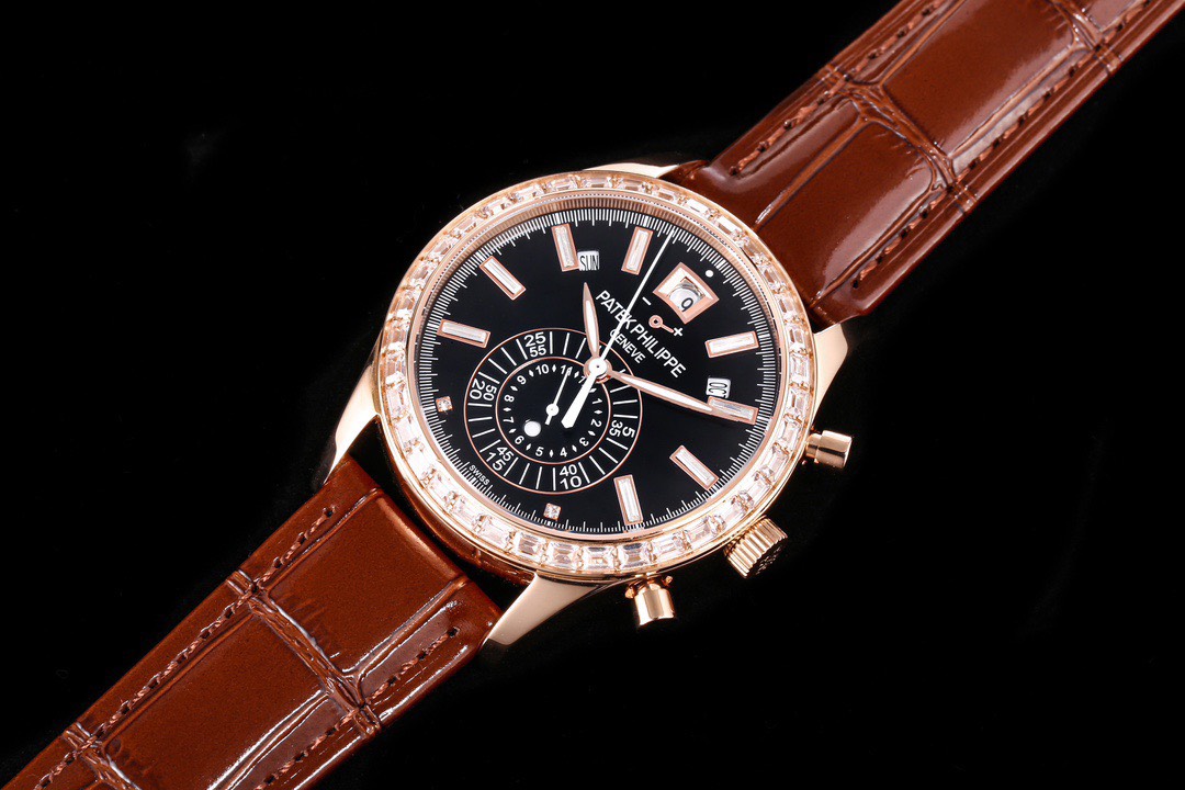 Patek Philippe Replica 1:1 Watch Complications 5961R Brown Leather Strap 40.5mm - Top club