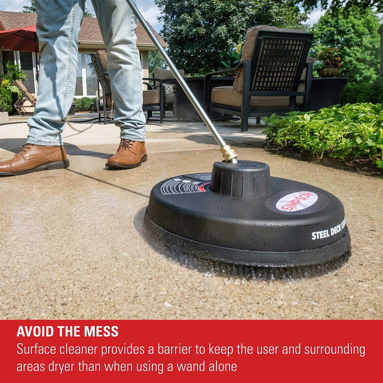 Simpson 15 Inch Pressure Washer Surface Cleaner - 80165 - Image 2 Simpson 15 Inch Pressure Washer Surface Cleaner - 80165 - Image 2