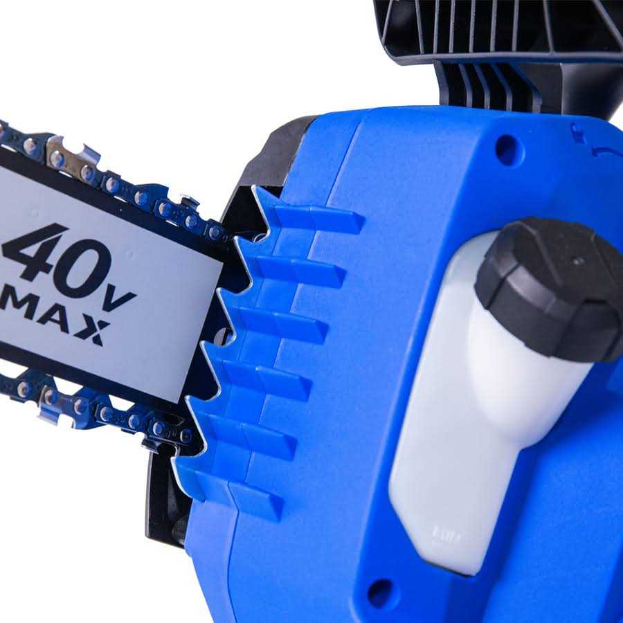 Kobalt Gen4 40-Volt 14-in Brushless Battery Chainsaw 4 Ah - KCS 1040A-03 - Image 3 Kobalt Gen4 40-Volt 14-in Brushless Battery Chainsaw 4 Ah - KCS 1040A-03 - Image 3