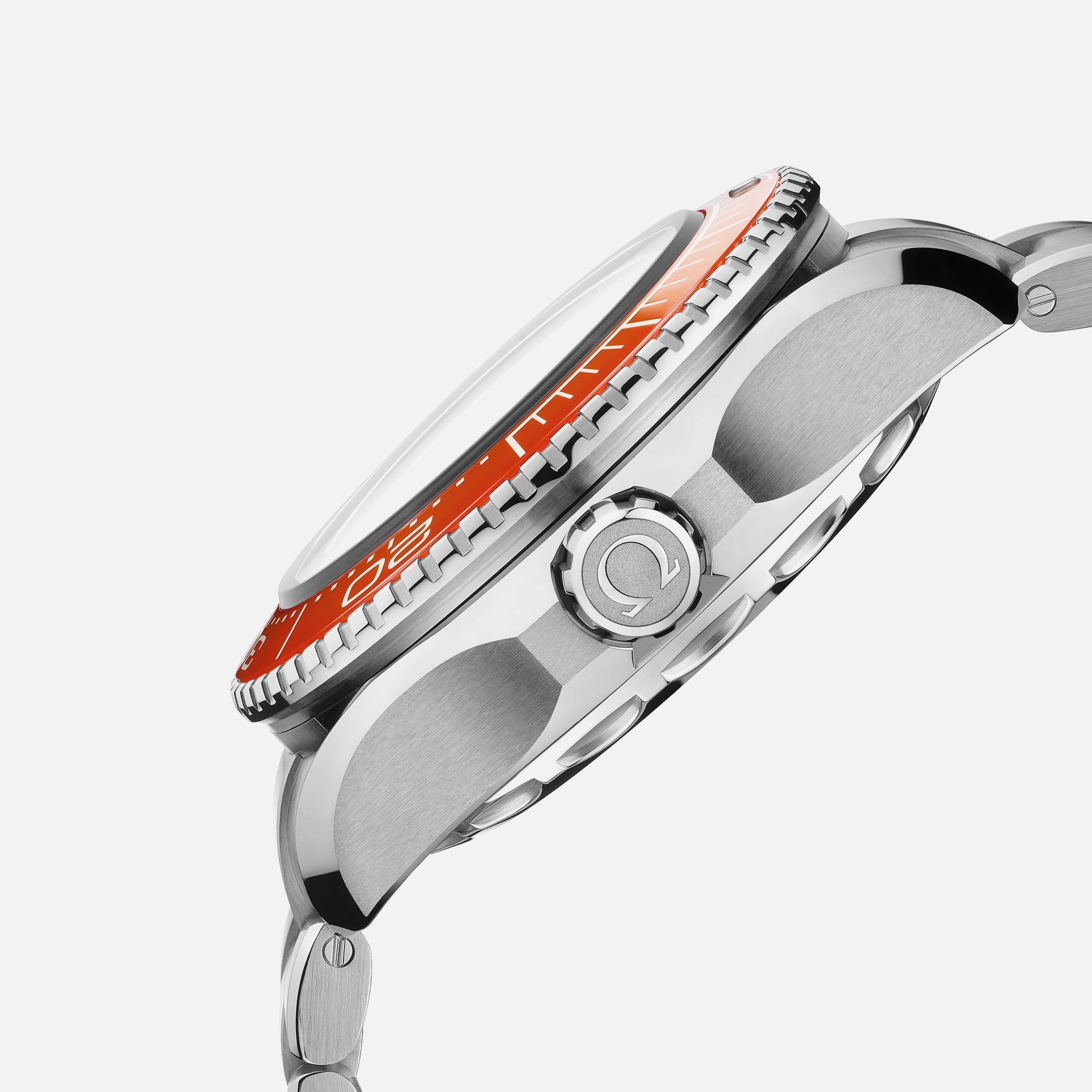 Omega Seamaster Planet Ocean Ultra Deep Professional 6000M Co-Axial Master Chronometer 45.5mm Orange Dial On Bracelet(1:1 replica) - Top club