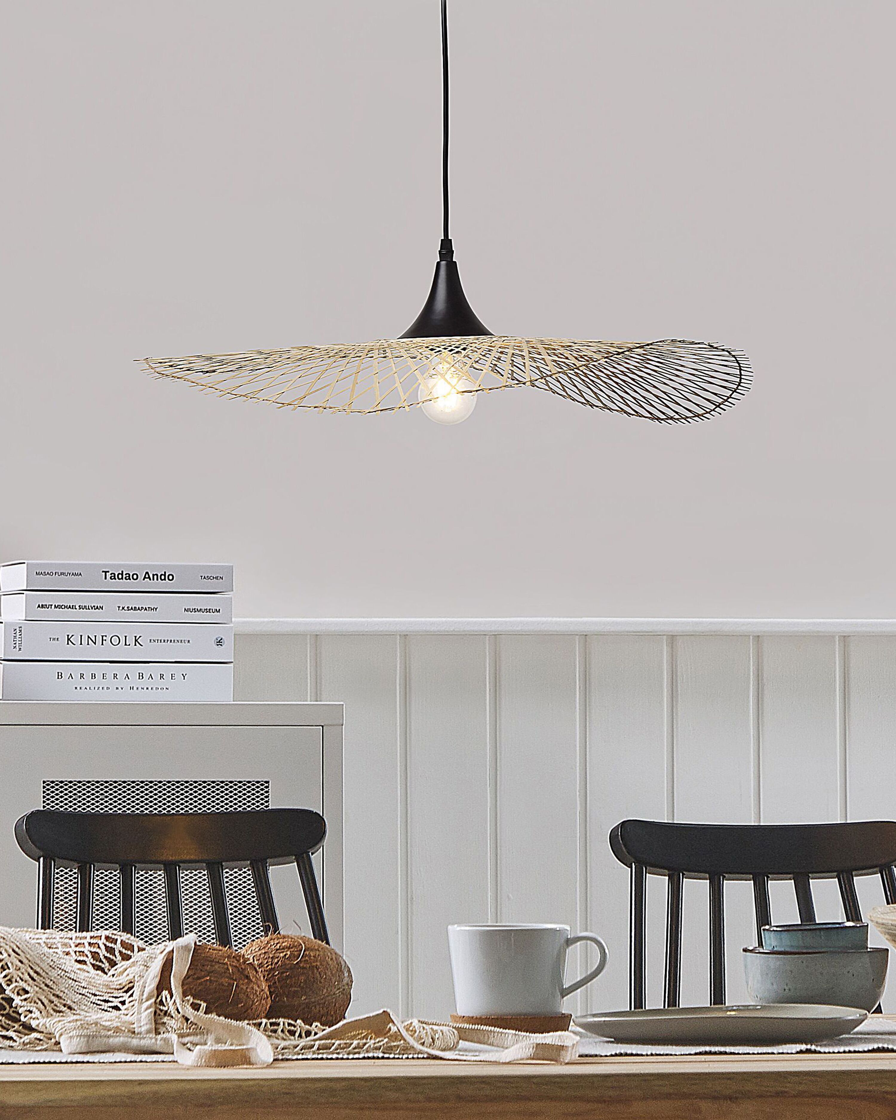 Pendant Lamp FLOYD Bamboo Light Brown