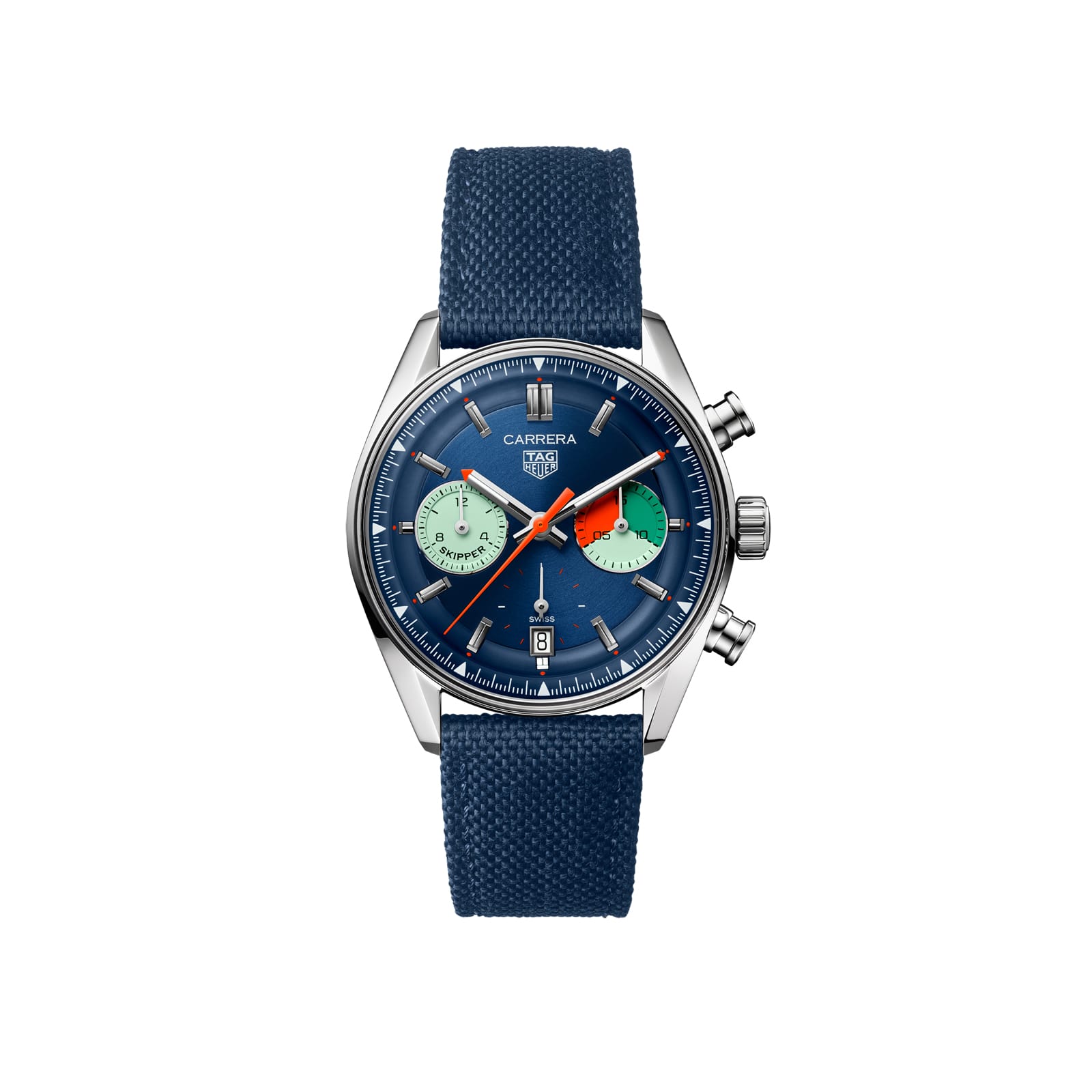 TAG Heuer Replica Watch Carrera Chronograph Skipper Automatic 39 mm Steel(1:1 replica) - Top club