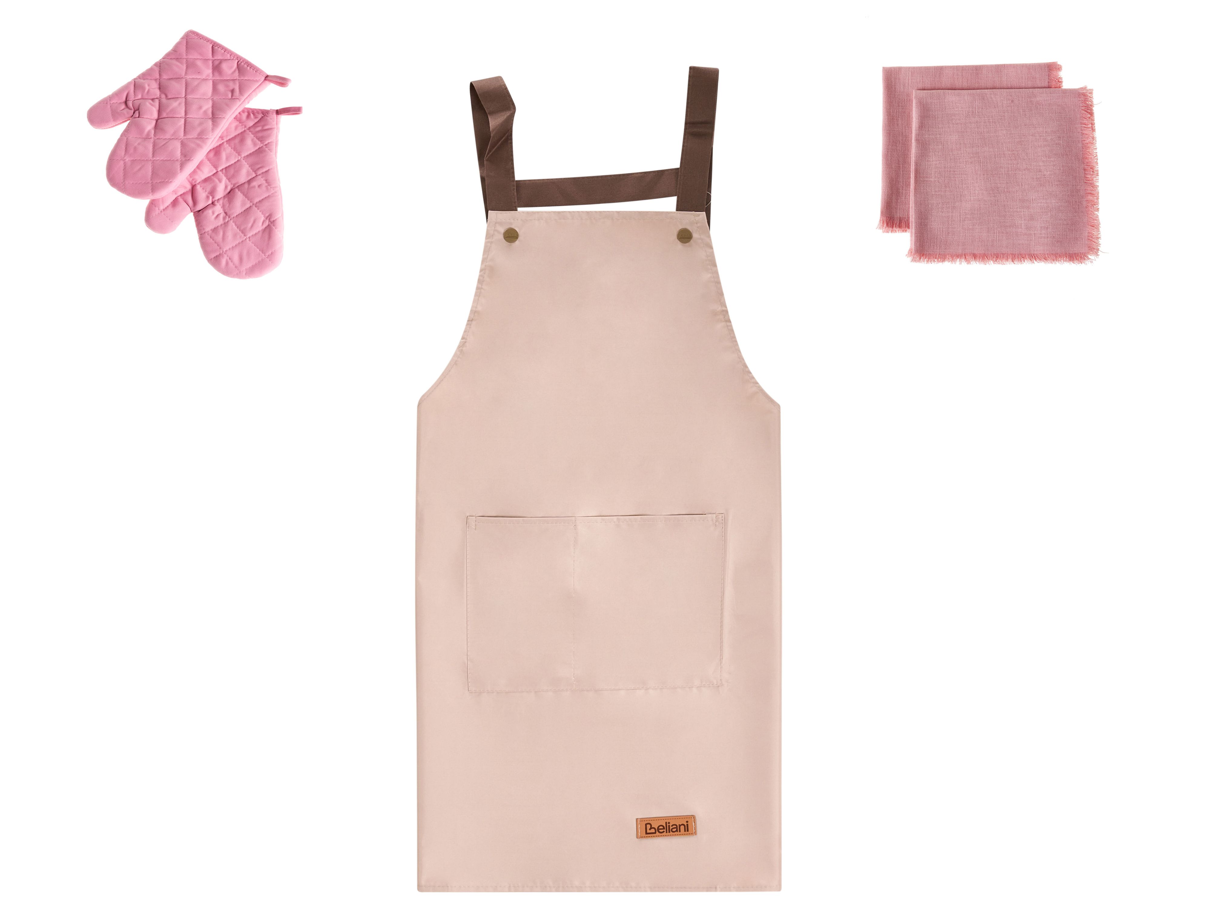 Kitchen Textiles Set LACTUCA Pink