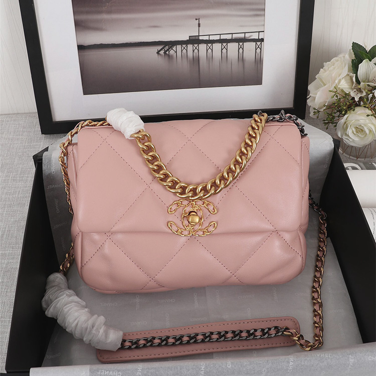 Chanel 19 Large Handbag1:1High-quality replica