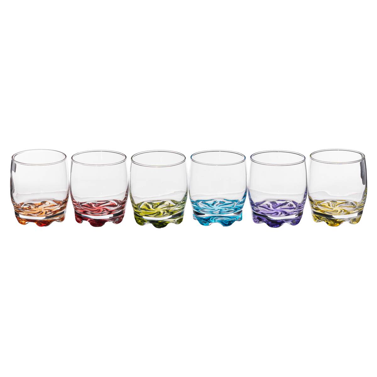 Set of 6 low tumblers"Tin'Eau" 290 ml