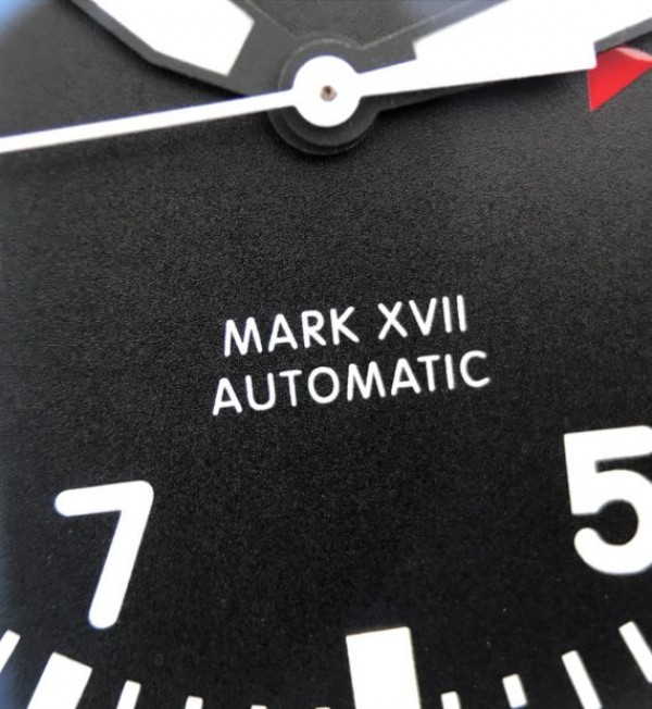 Replica IWC XF Mark XVII Black Dial Black Leather Strap A2892 - Top club