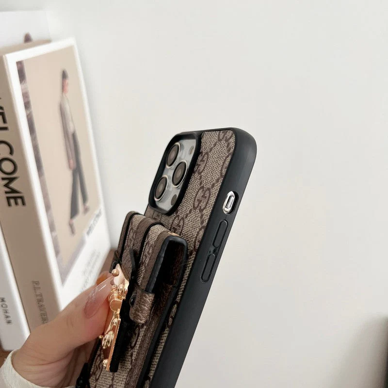 GG Card Bag Chain Classic iPhone Case - Wholesale & Influencer