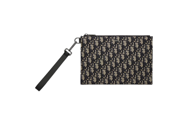 Oblique Jacquard A5 Pouch Beige For Women‎ 10.5 in/26.5cm CD 2ESCA338YSE_H05E1:1High-quality replica