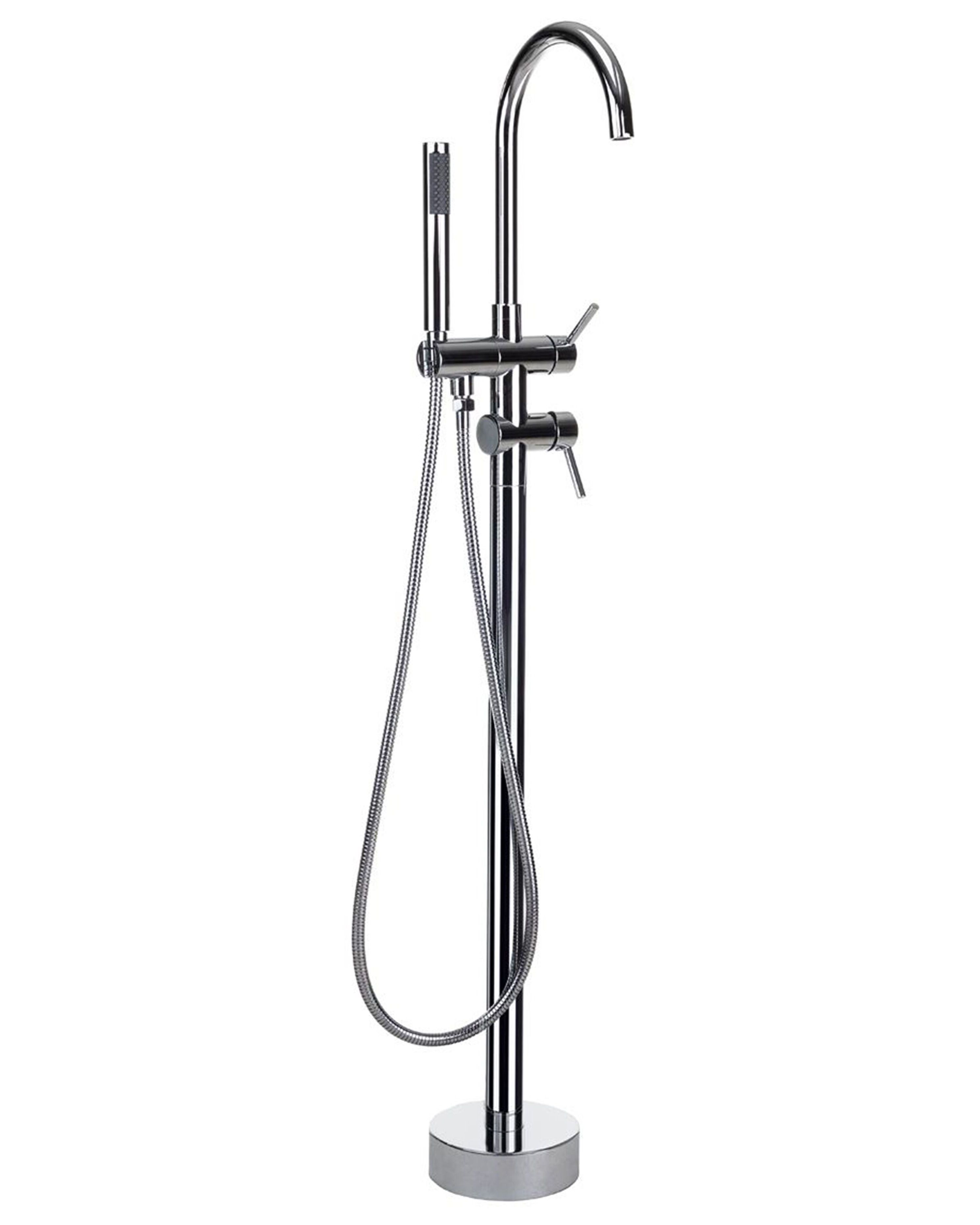 Freestanding Bathtub Faucet TUGELA Silver