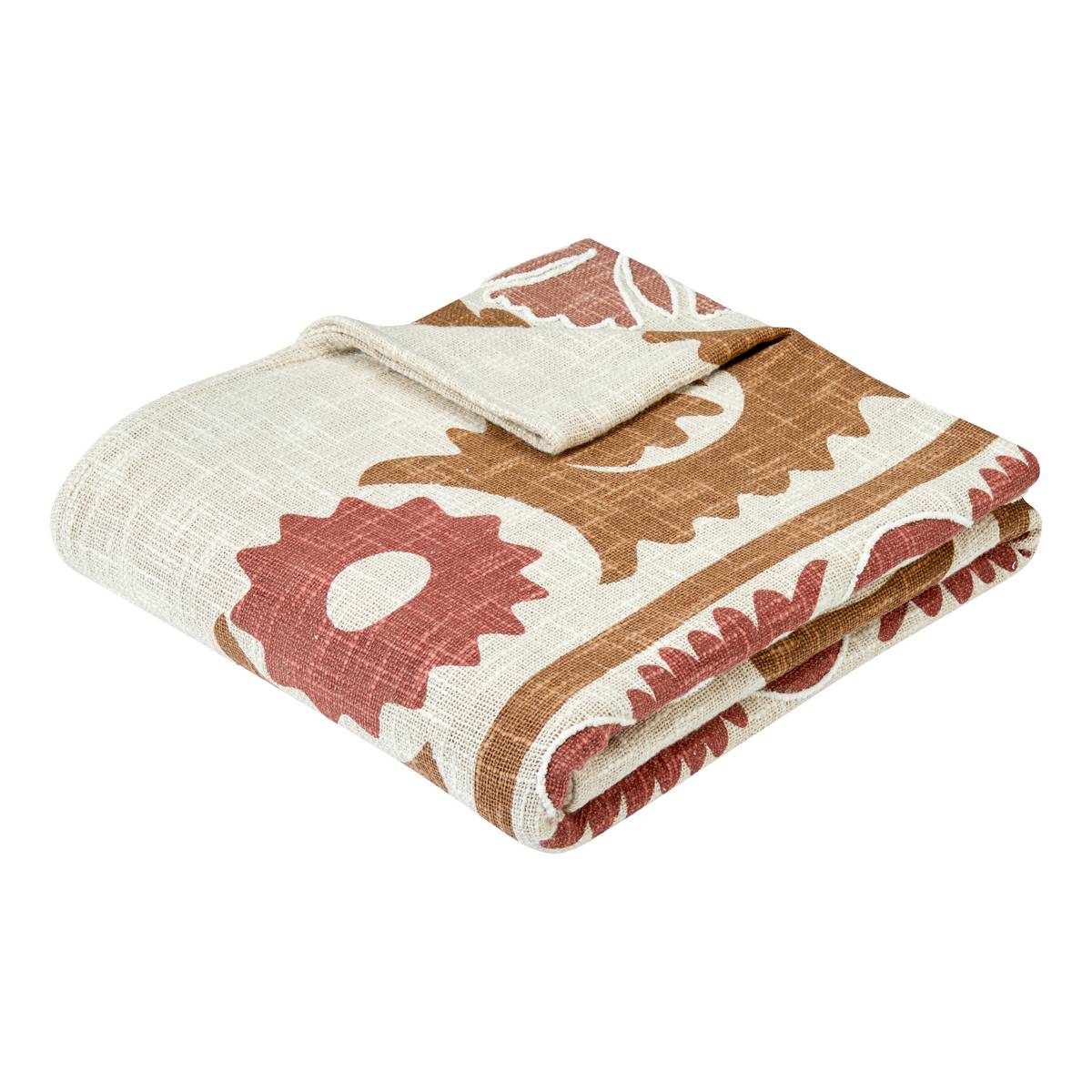 Bedspread "Sienna" Terracotta, 260x240 cm