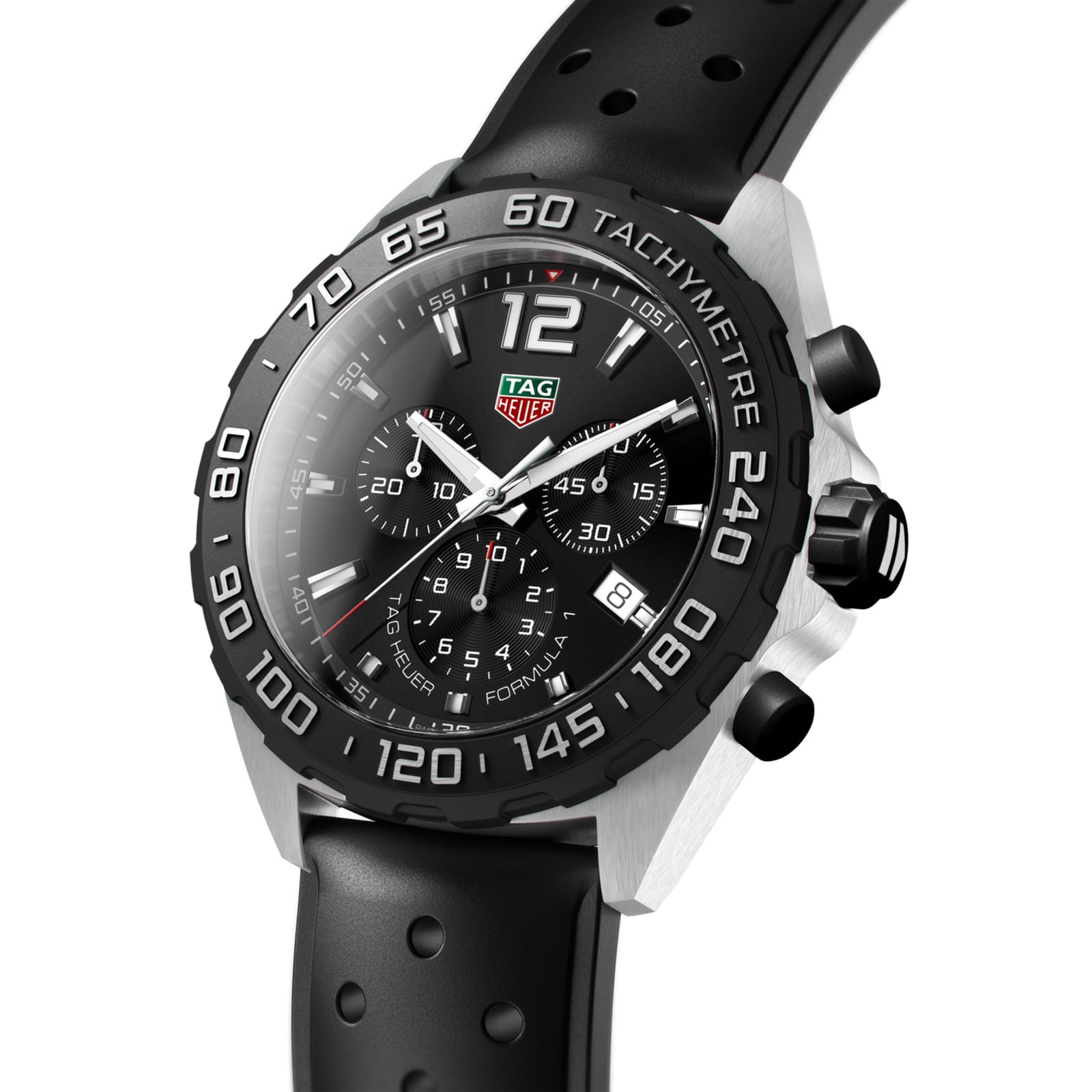 TAG Heuer Replica Watch Formula 1 Chronograph Quartz 43 mm Steel(1:1 replica) - Top club