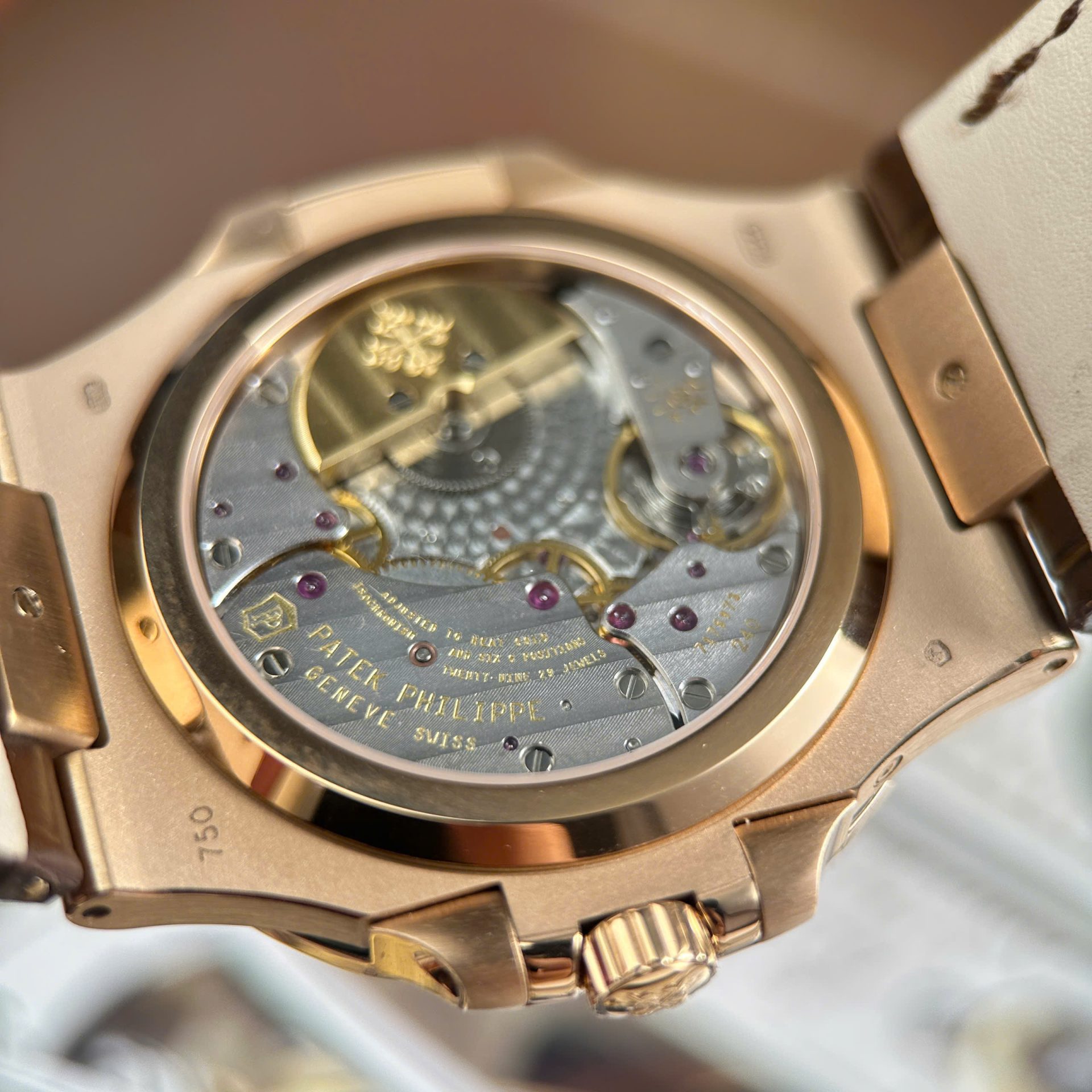 Patek Philippe Nautilus 5712R Replica Watches Gray Dial Leather Strap PPF Factory Version 3 40mm - Top club