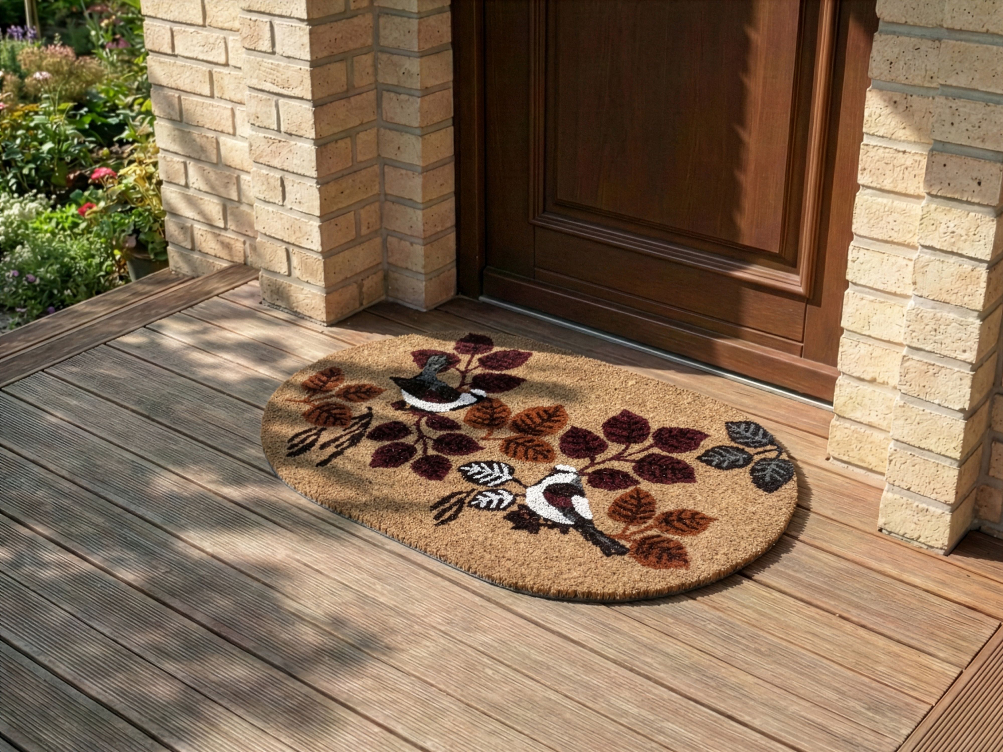 Doormat TOOLIK Natural 50 x 80 cm Bird Coir