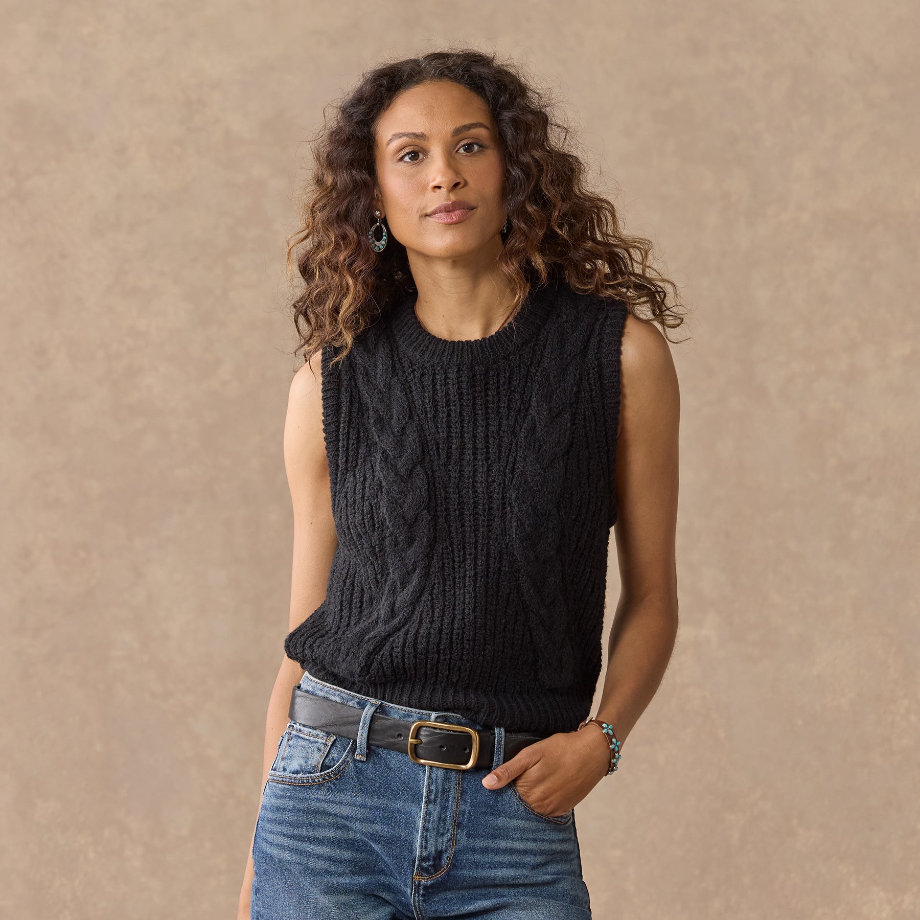 Carsyn Sweater Vest, Petite - Sundance Clothing