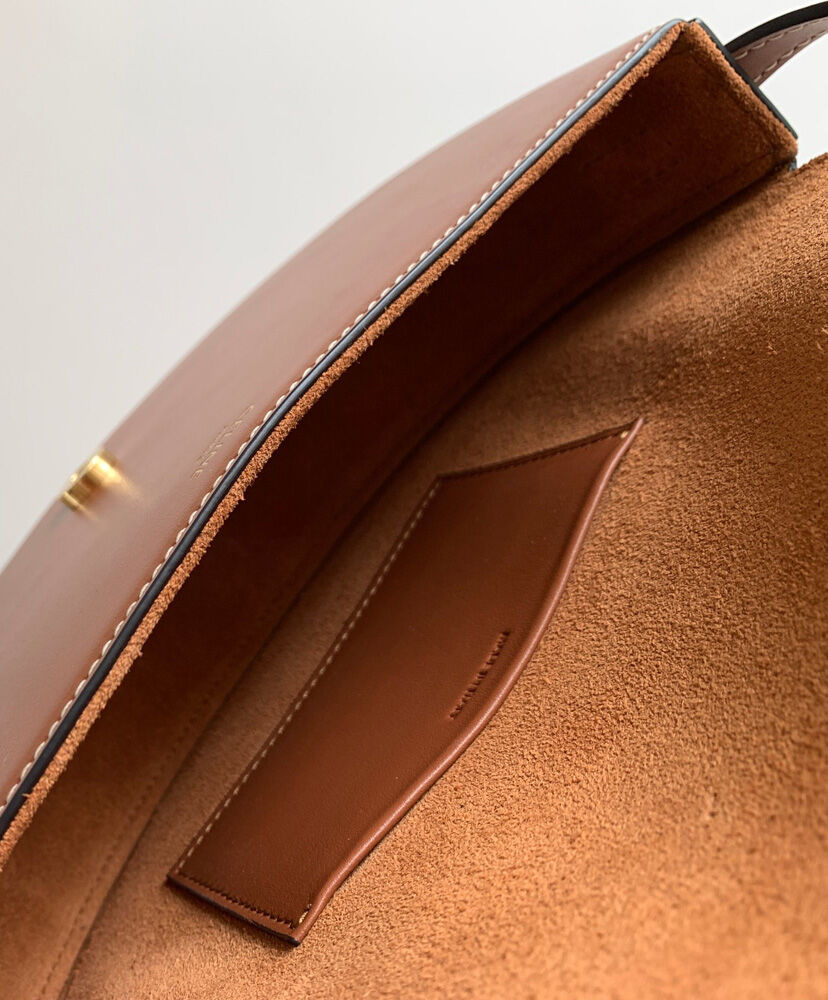 Celine Besace Cuir Triomphe In Smooth Calfskin Coffee1:1High-quality replica