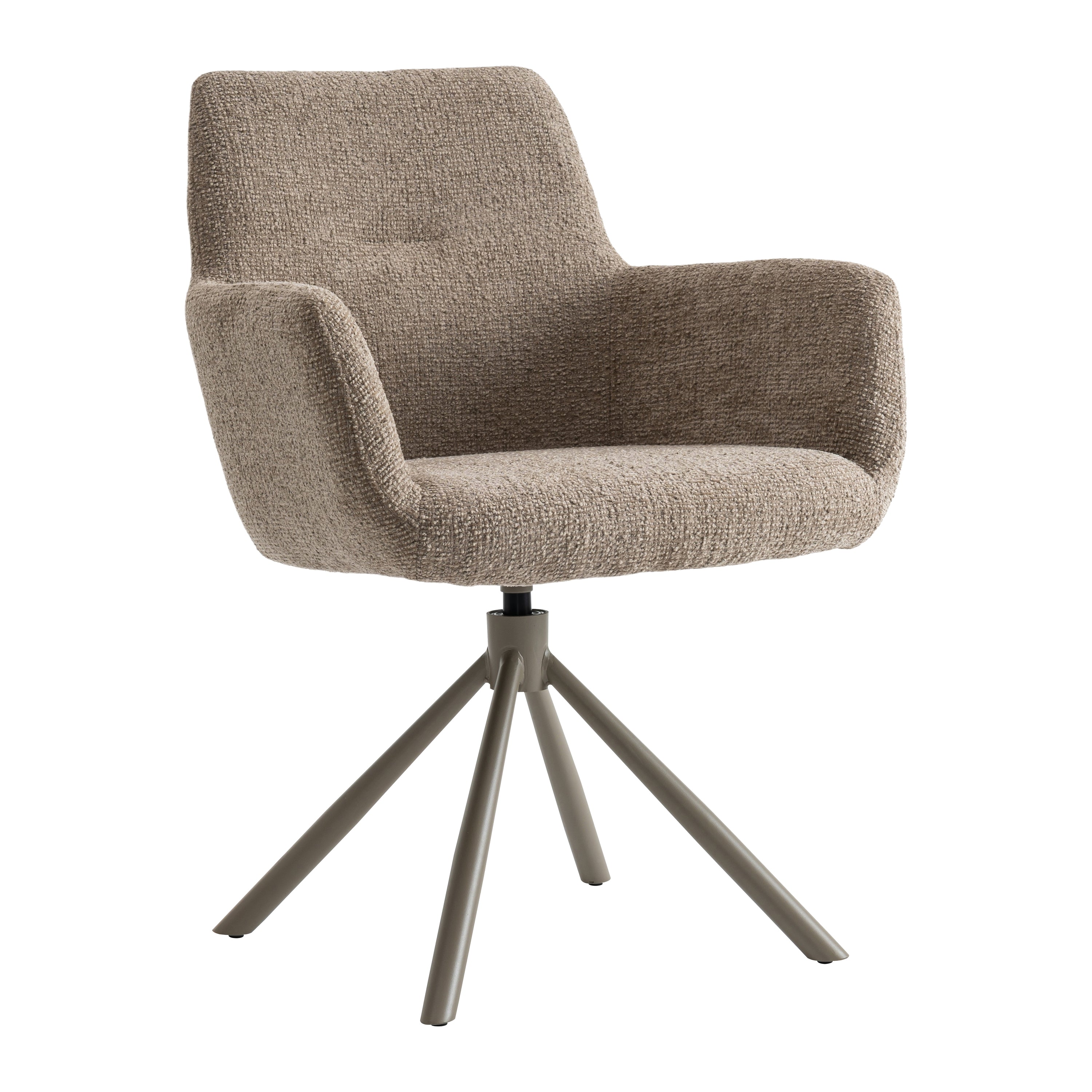 Blokker Weld Eetkamerstoel - Taupe
