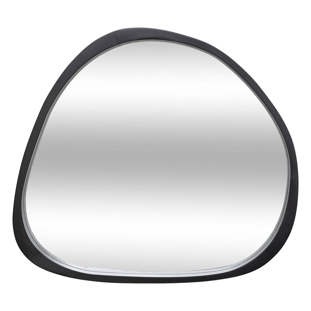 Mirror "Wayne" Black, 63x57 cm