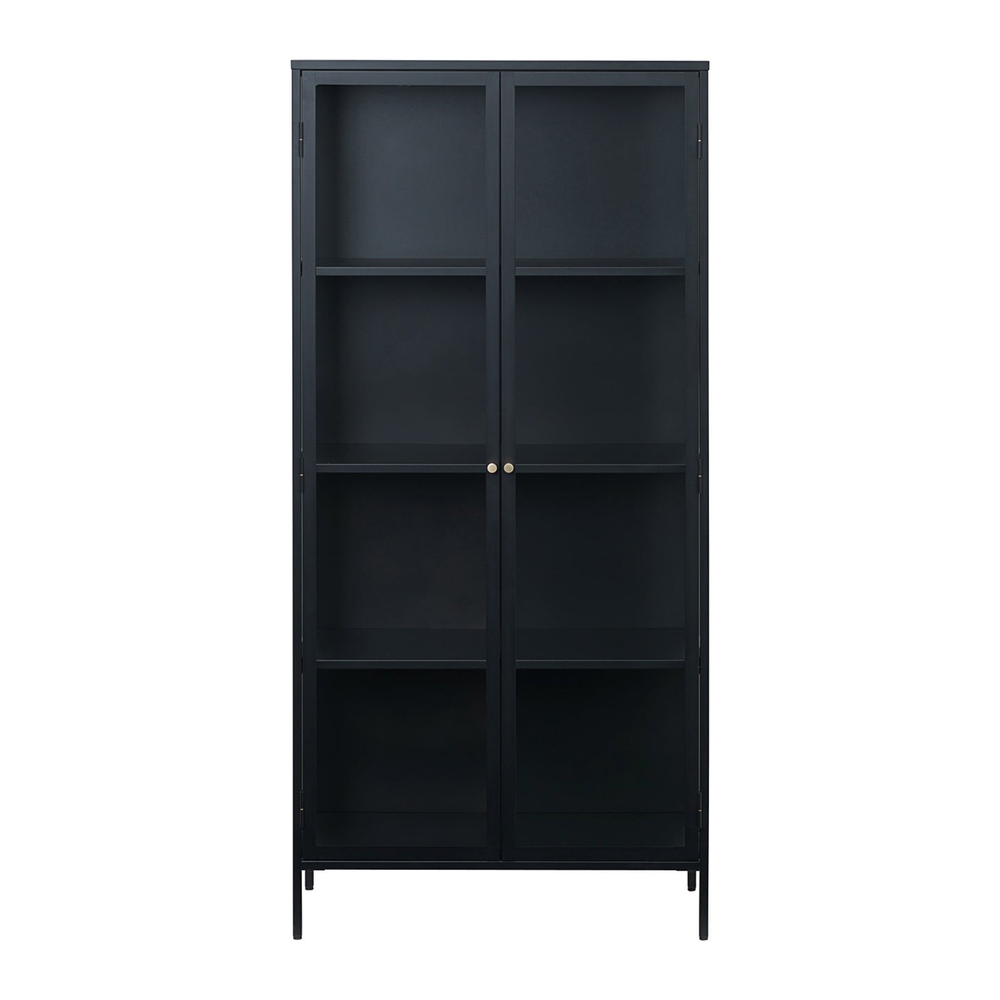 Blokker Fort Vitrinekast - H 190 cm - Zwart