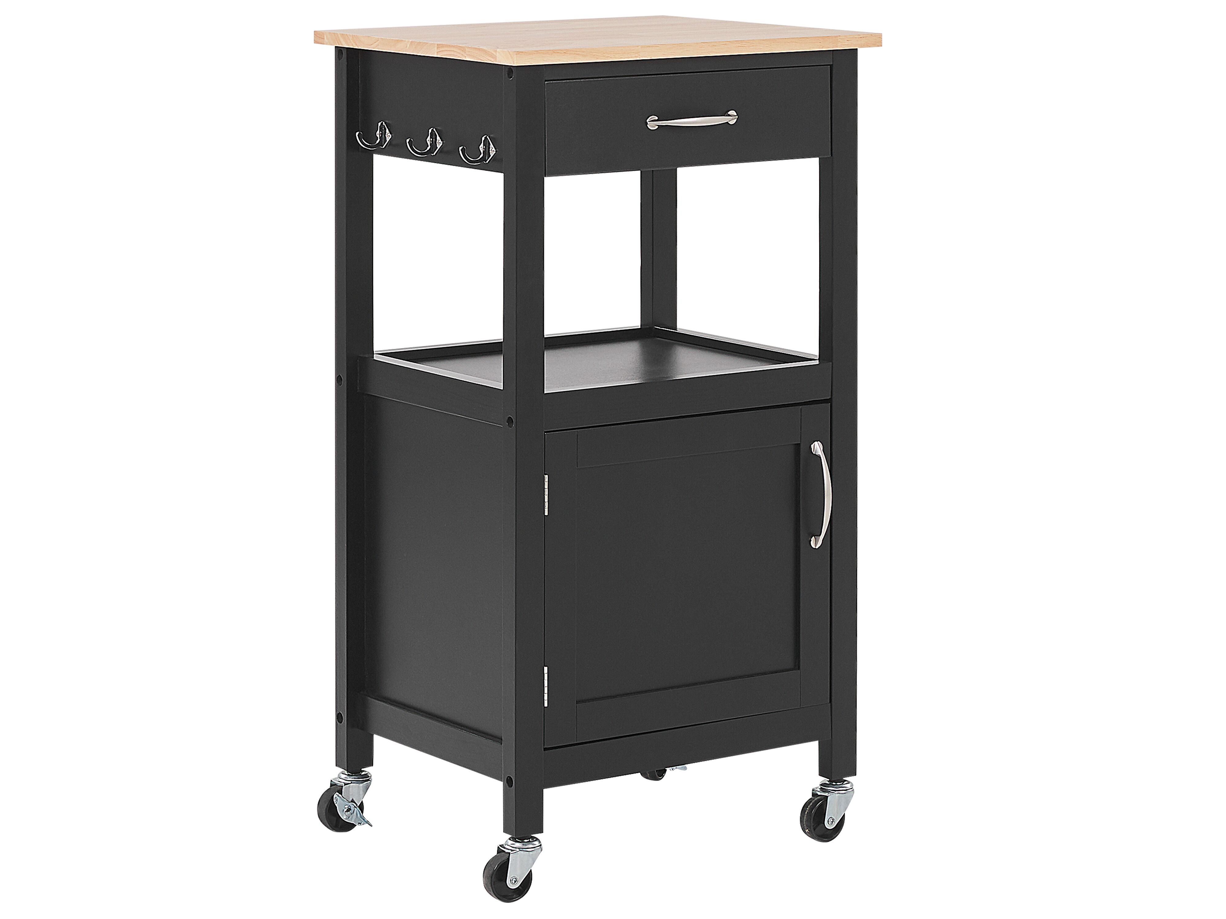 Kitchen Trolley SIENA Black