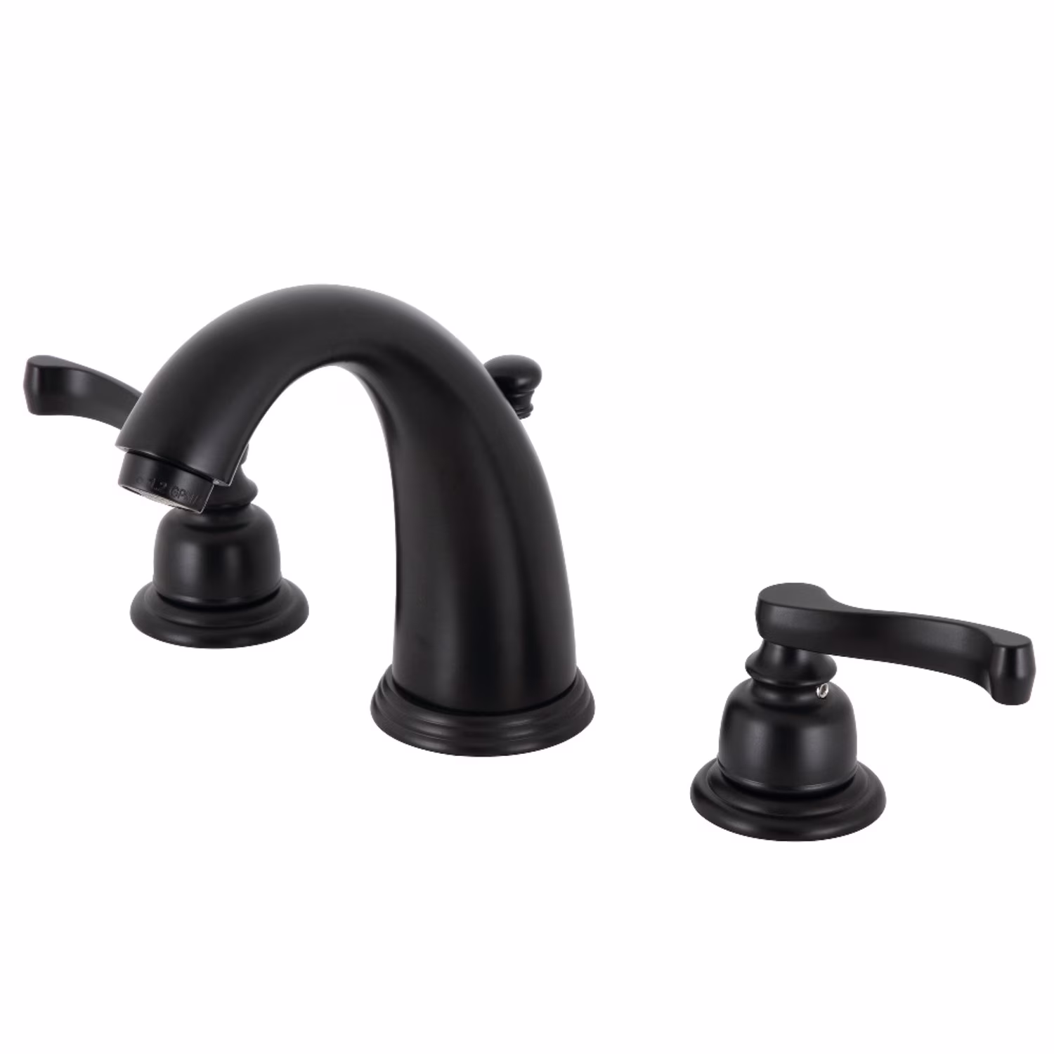 Kingston Brass KB982FL Widespread Bathroom Faucet, Polished Brass - Image 3