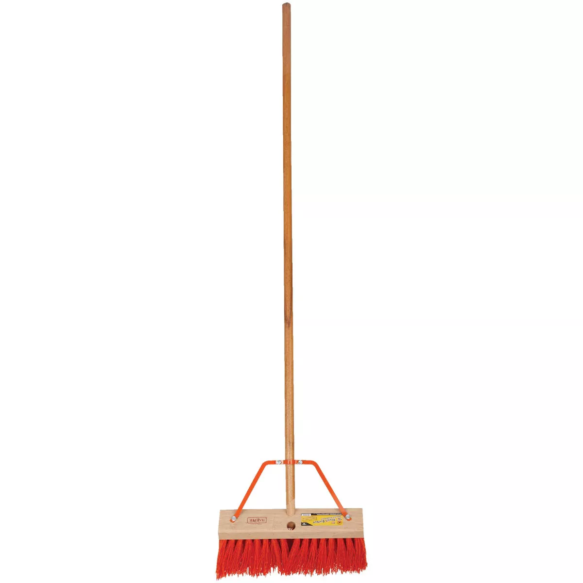 Harper 16 In. W. x 67 In. L. Wood Handle Street Push Broom