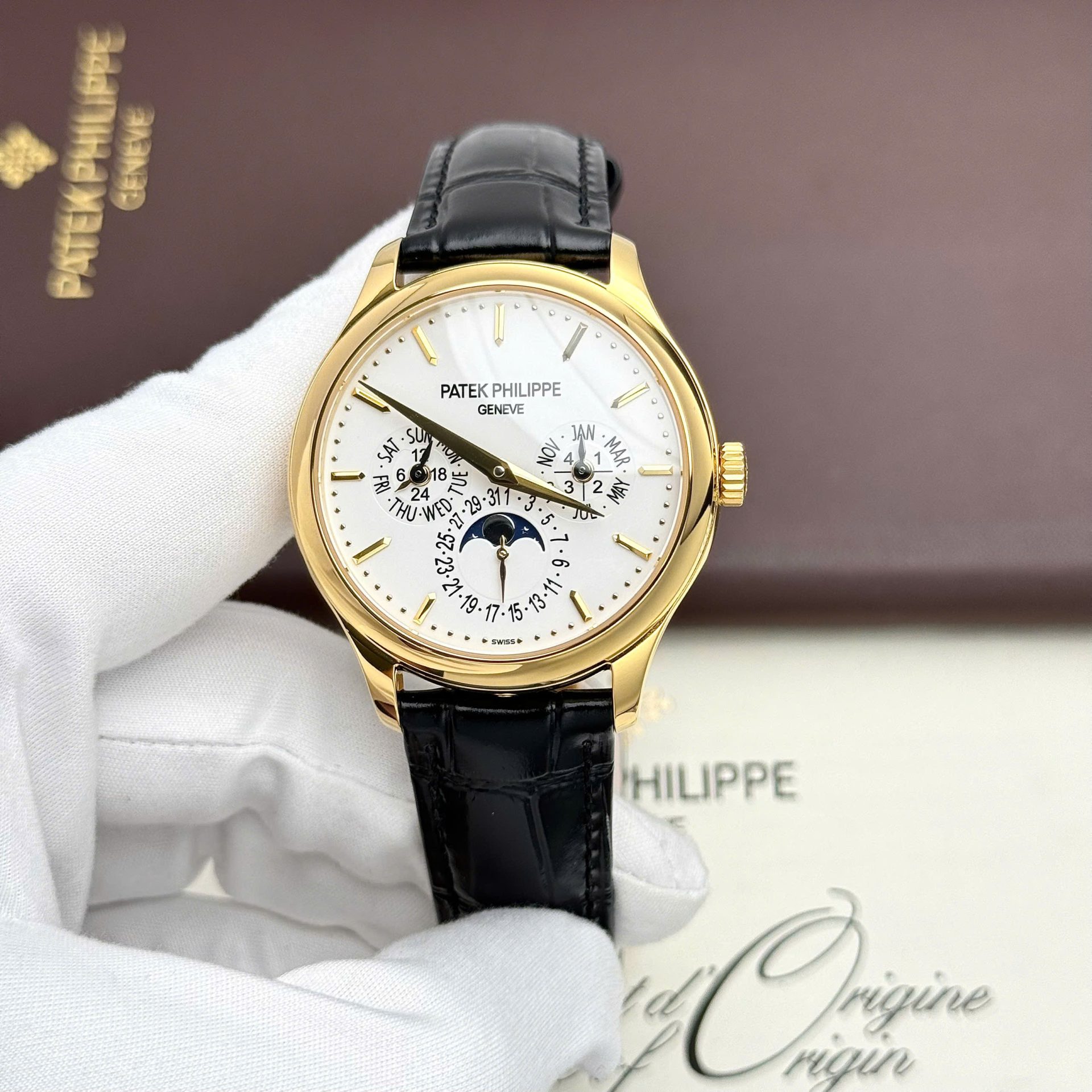 Patek Philippe Grand Complicaitons 5327J Super Clone Watches Automatic Swiss Movement 40mm - Top club