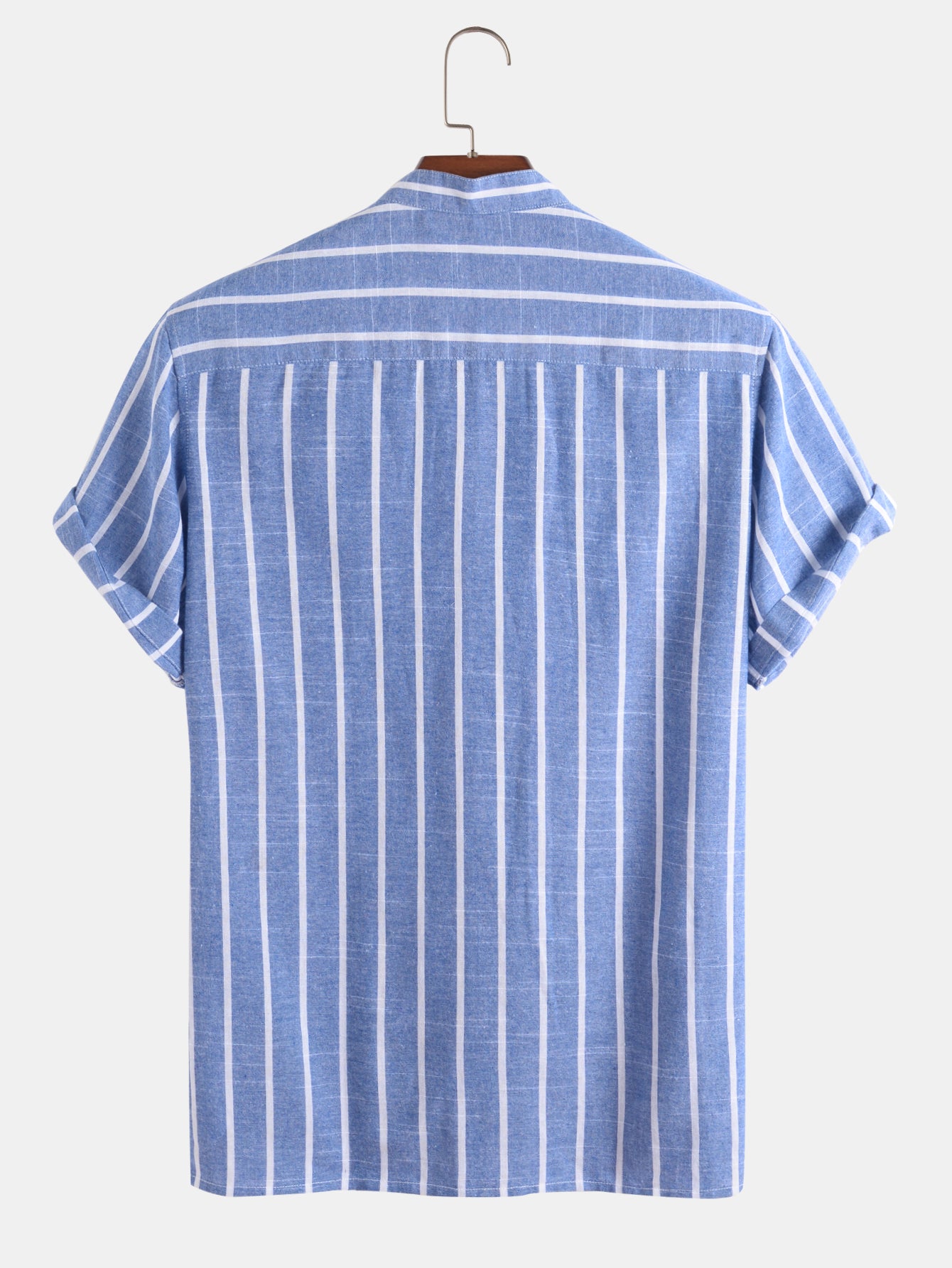 Classic Stripes Short Sleeve Henley Shirts